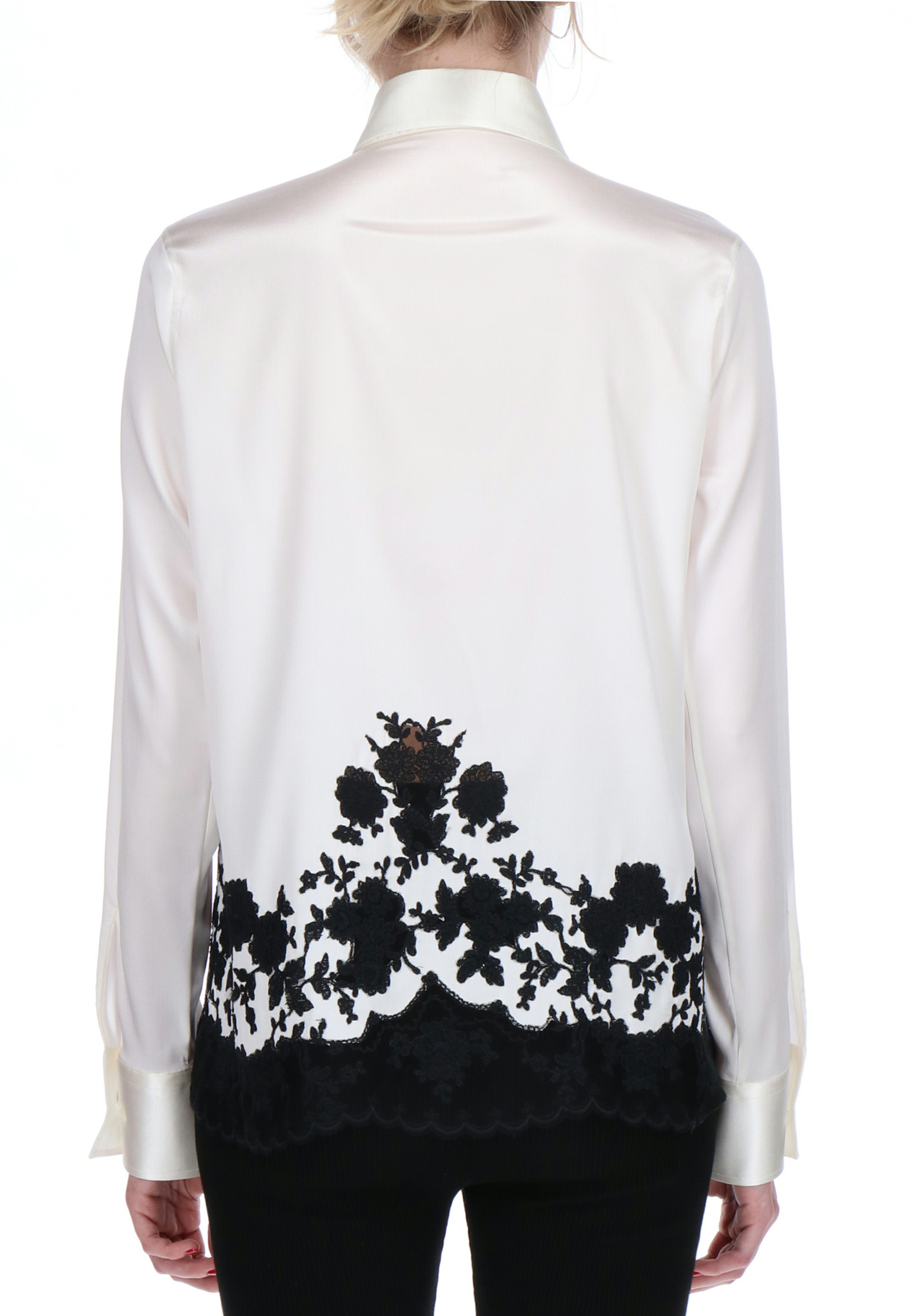 

Рубашка ERMANNO SCERVINO, Белый, Белый