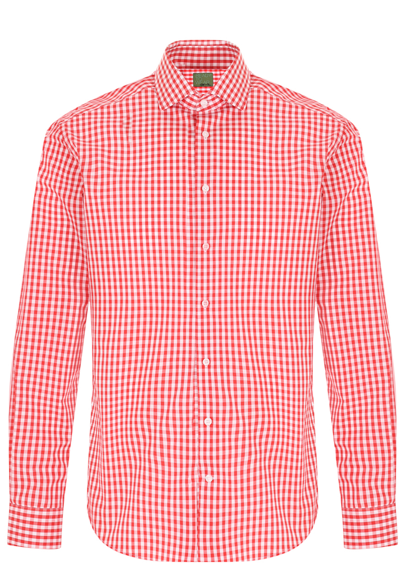 Рубашка Readytowear by BML Antony Washed, 300255 BML Красный, размер 39