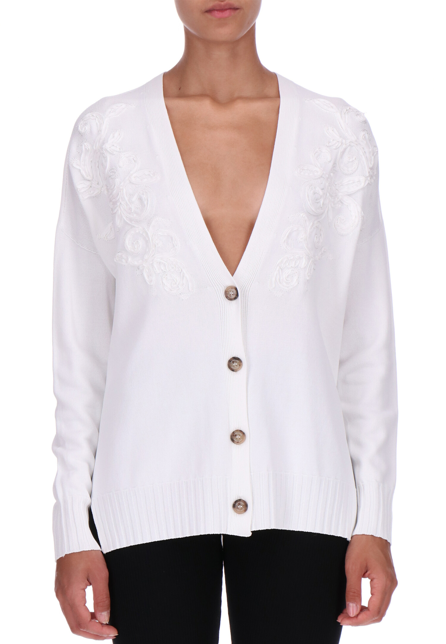 

Кардиган ERMANNO FIRENZE, Белый, Белый