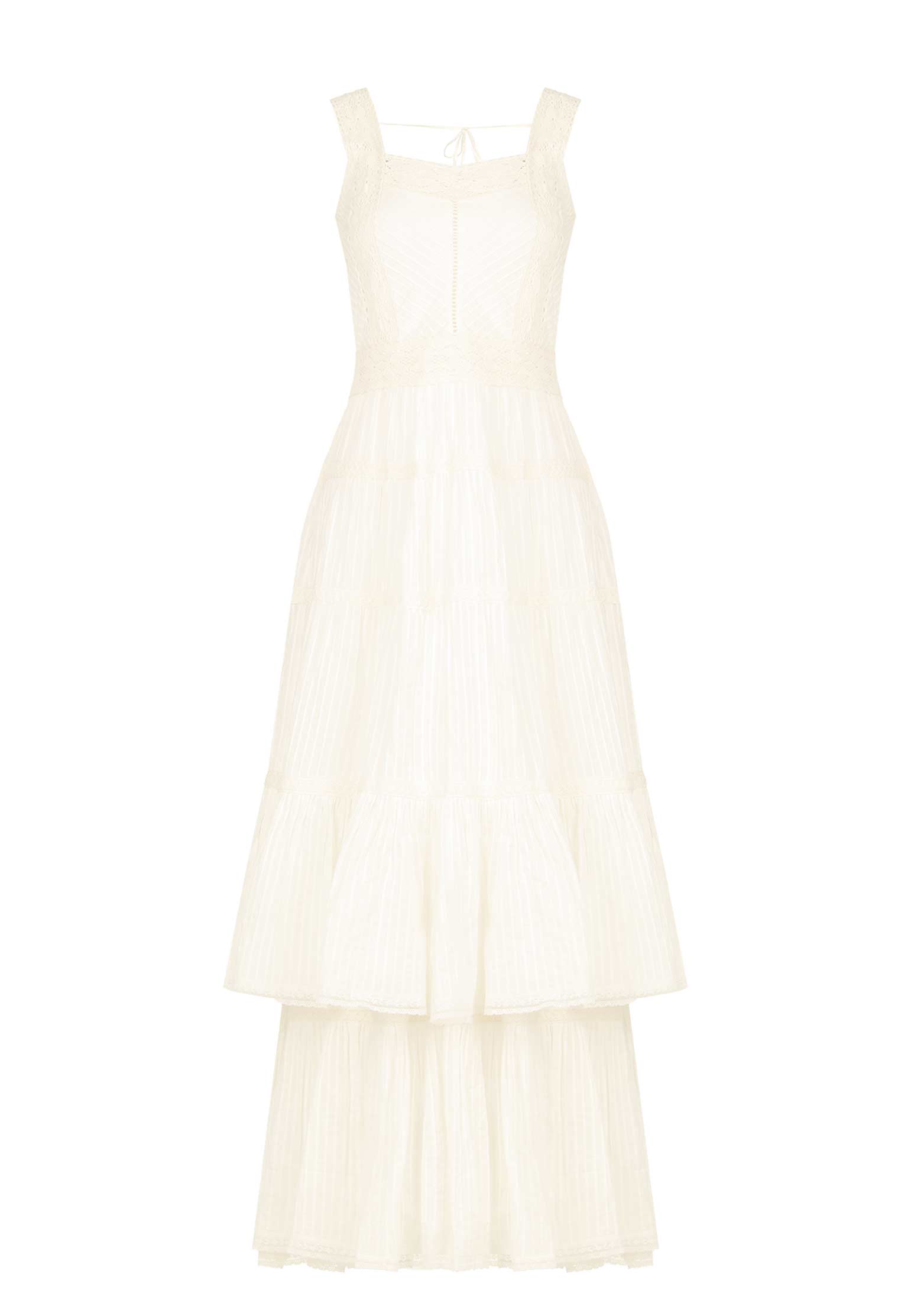 Платье TWINSET Milano Белый, размер 42 174120 - фото 1