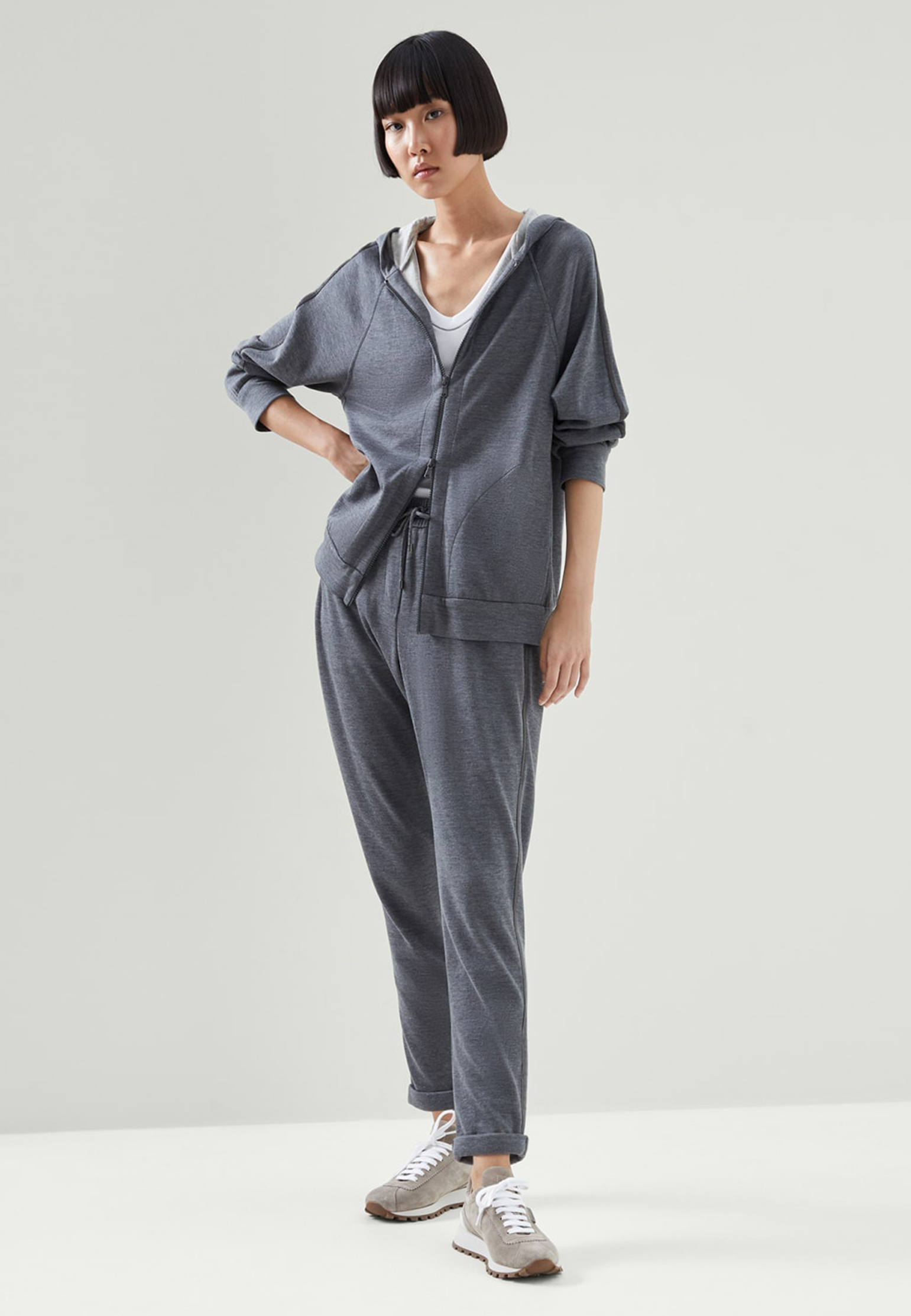 

Майка BRUNELLO CUCINELLI, Белый, Белый