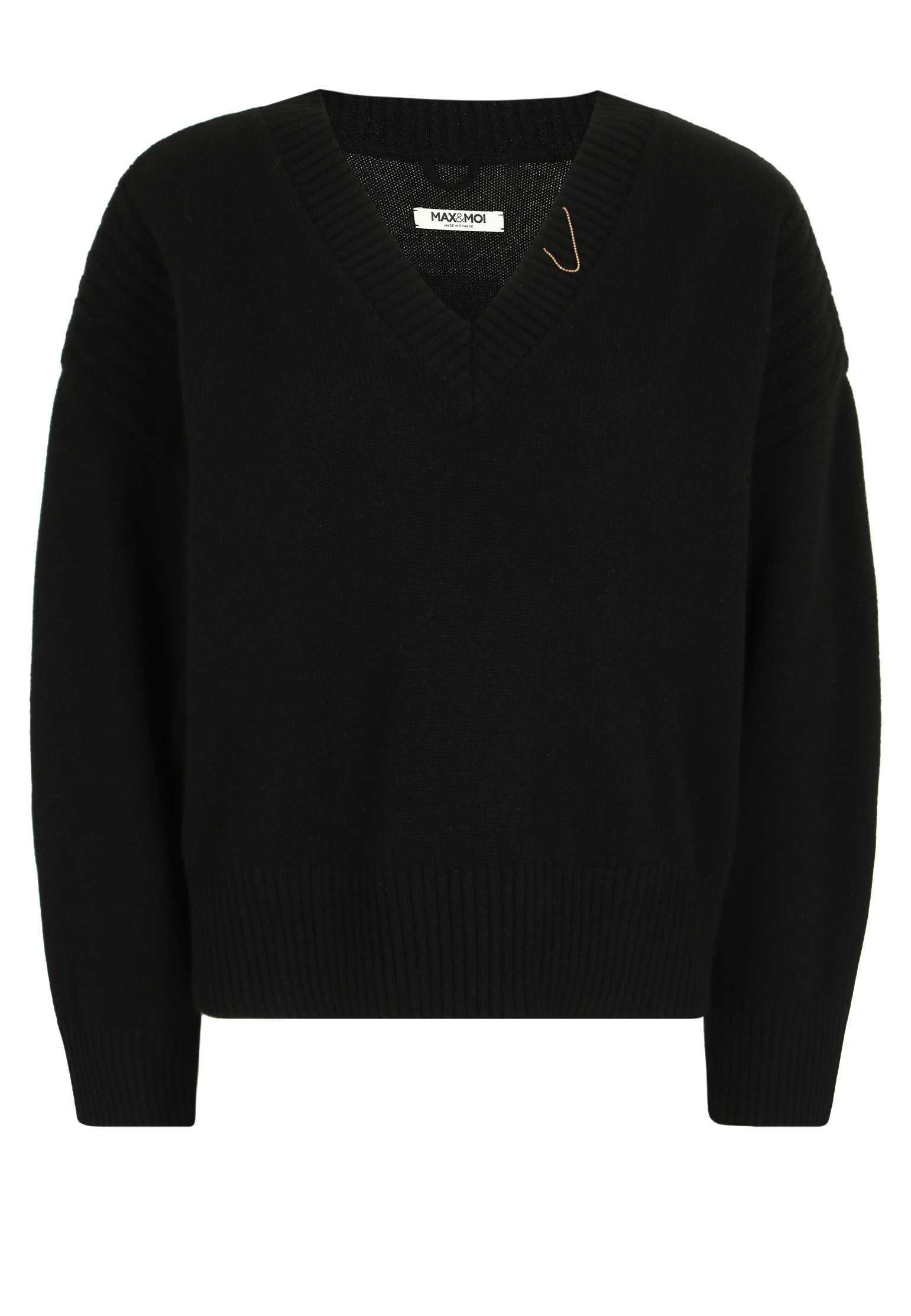 Пуловер MAX&MOI Черный, размер S