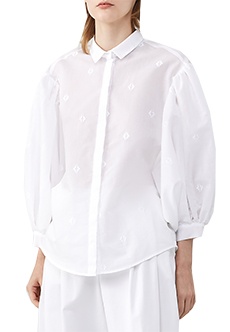 Блуза с объёмными рукавами FABIANA FILIPPI