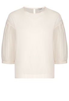 Блуза из хлопка и шелка CAPPELLINI BY PESERICO