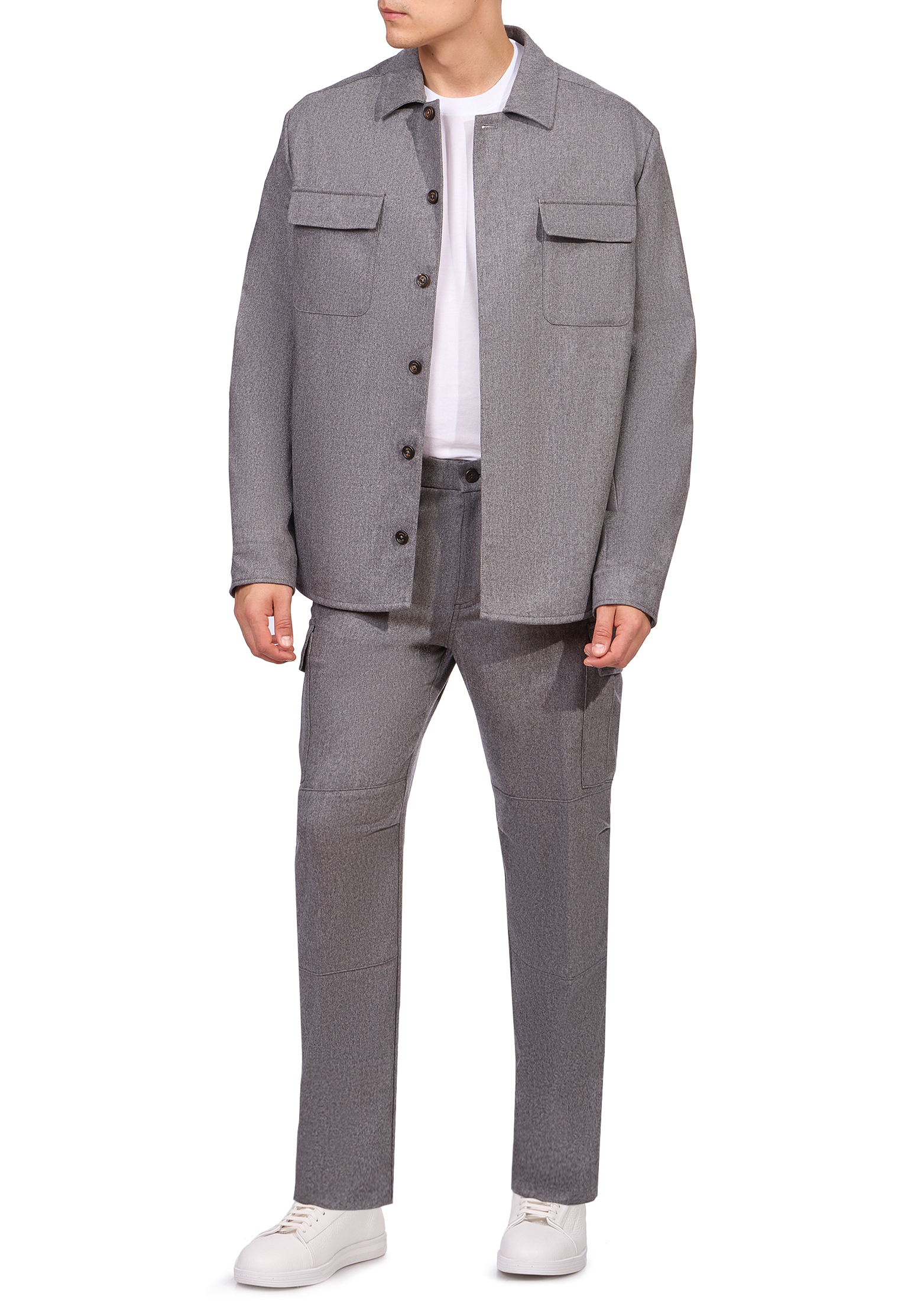 

Рубашка ELEVENTY, Серый, Серый