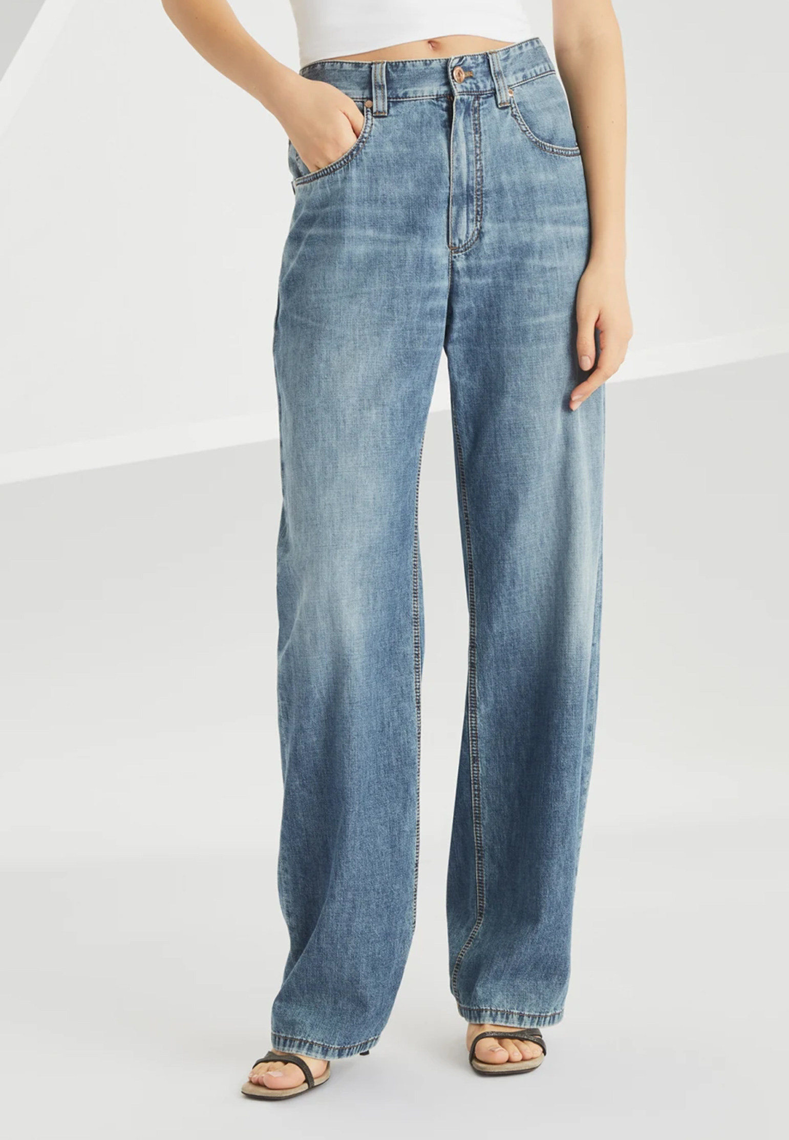 

Джинсы BRUNELLO CUCINELLI, Синий, Синий