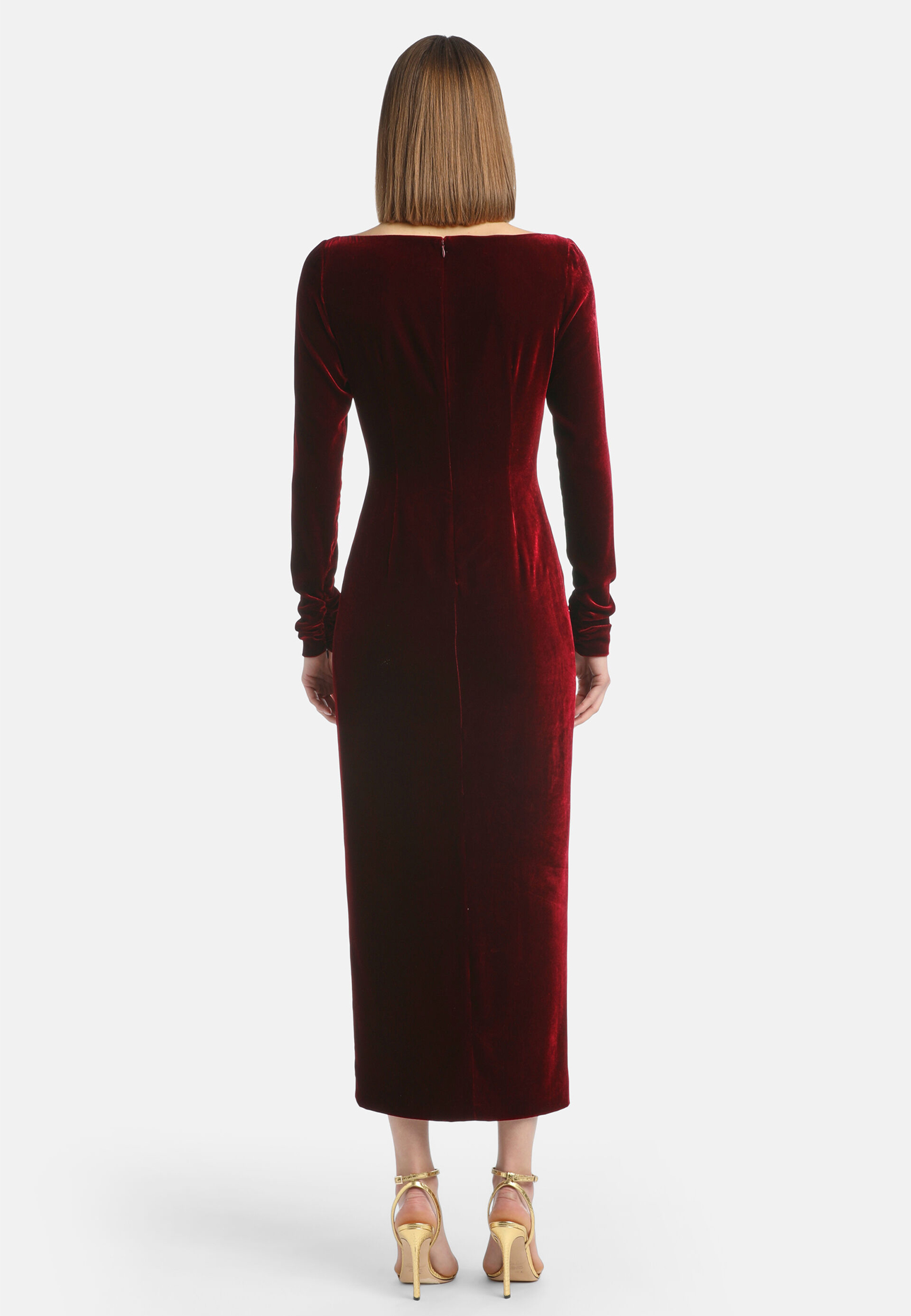 

Платье LUISA SPAGNOLI, Бордовый, Бордовый