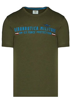 Футболка с логотипом AERONAUTICA MILITARE