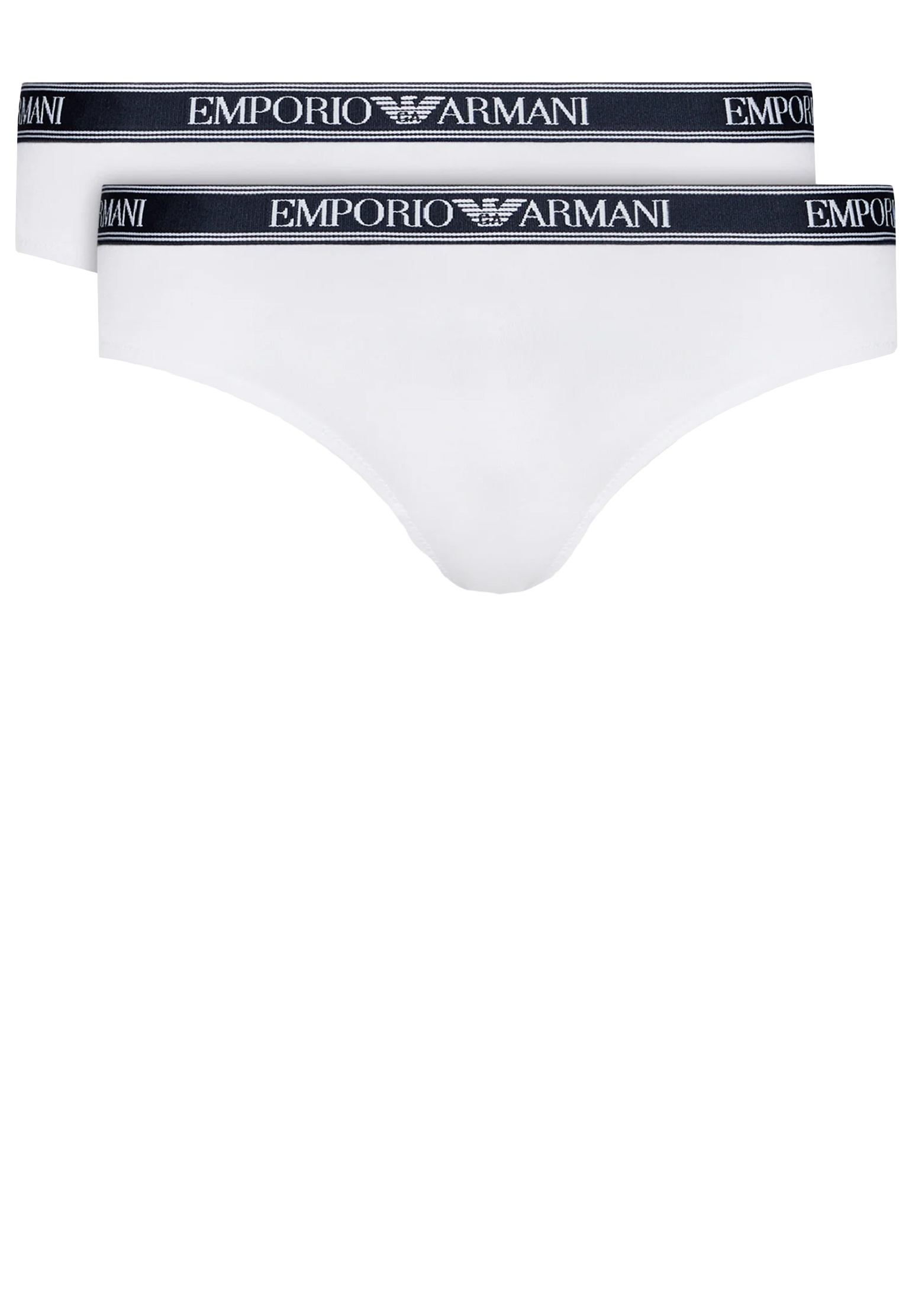 Трусы EMPORIO ARMANI Underwear белого цвета