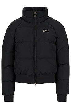Утепленная куртка-бомбер EA7