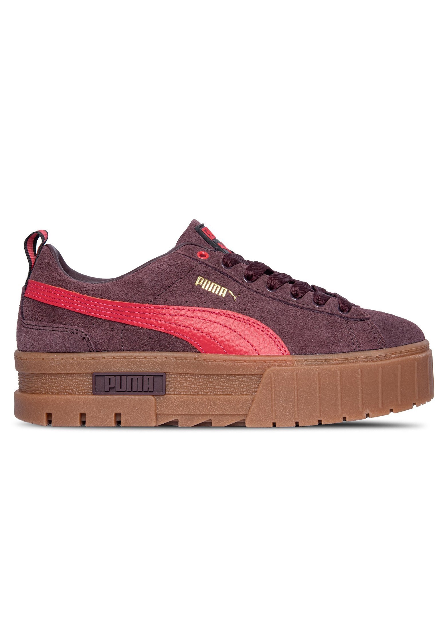 

Кеды PUMA, Бордовый, Бордовый