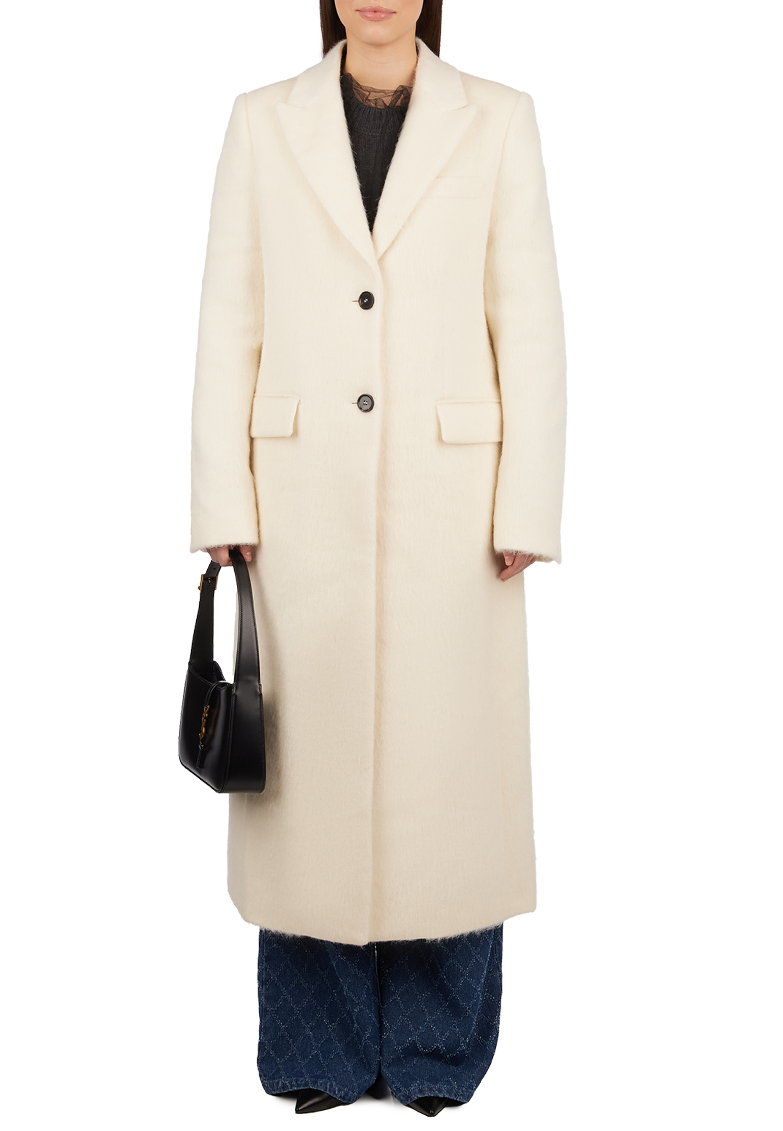 

Пальто MSGM, Белый, Белый