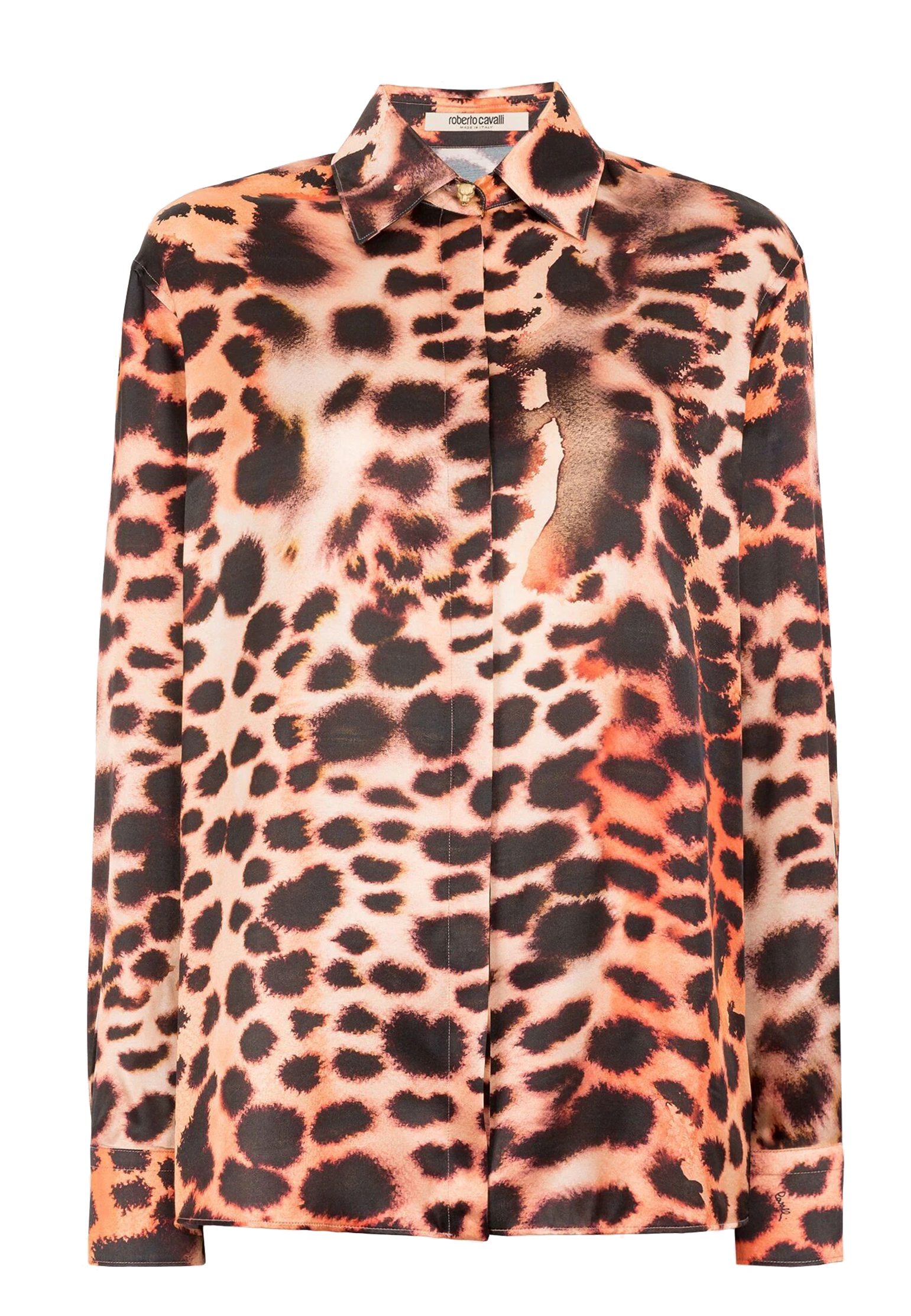 

Рубашка ROBERTO CAVALLI, Коричневый, Коричневый