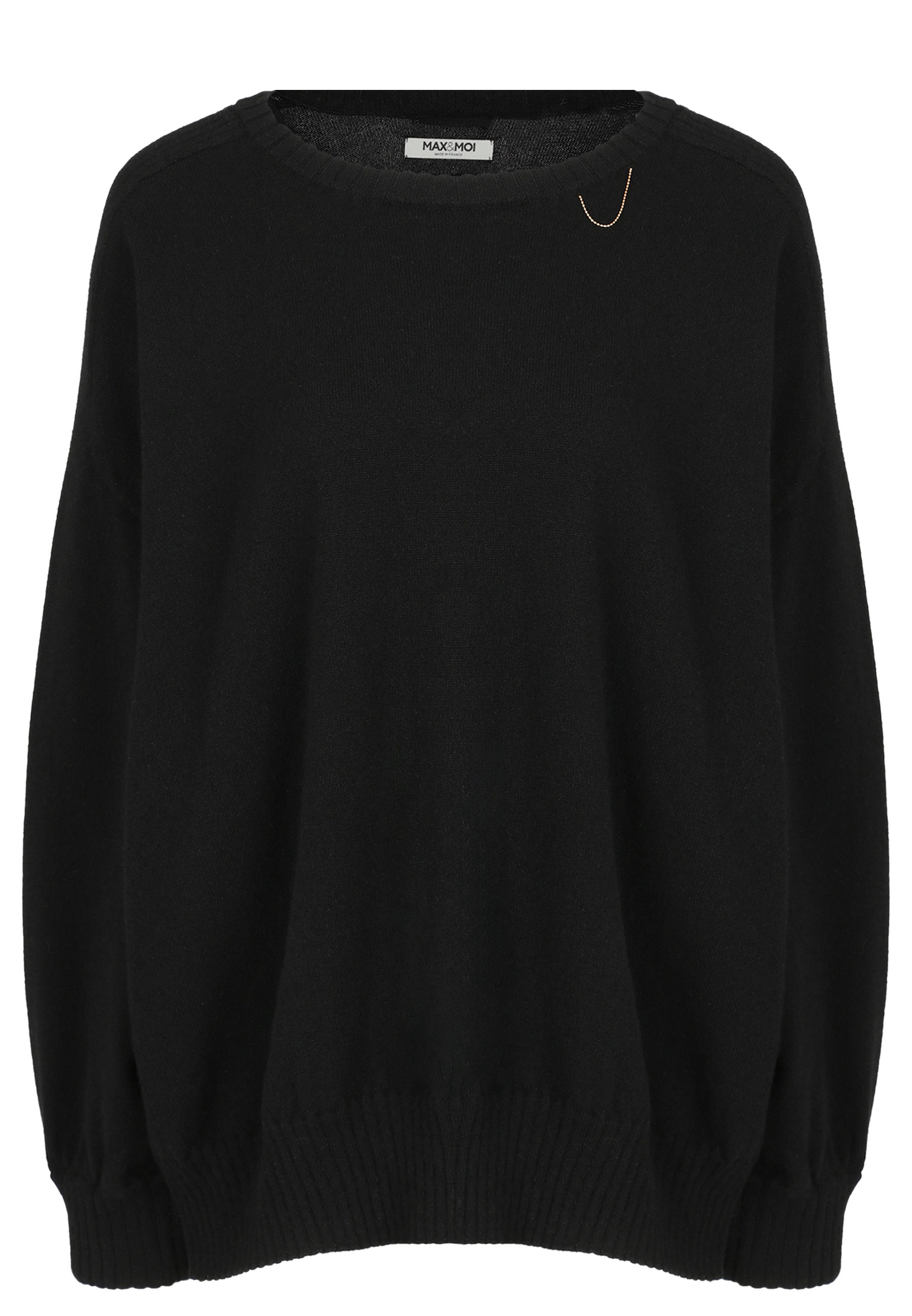 Пуловер MAX&MOI Черный, размер M