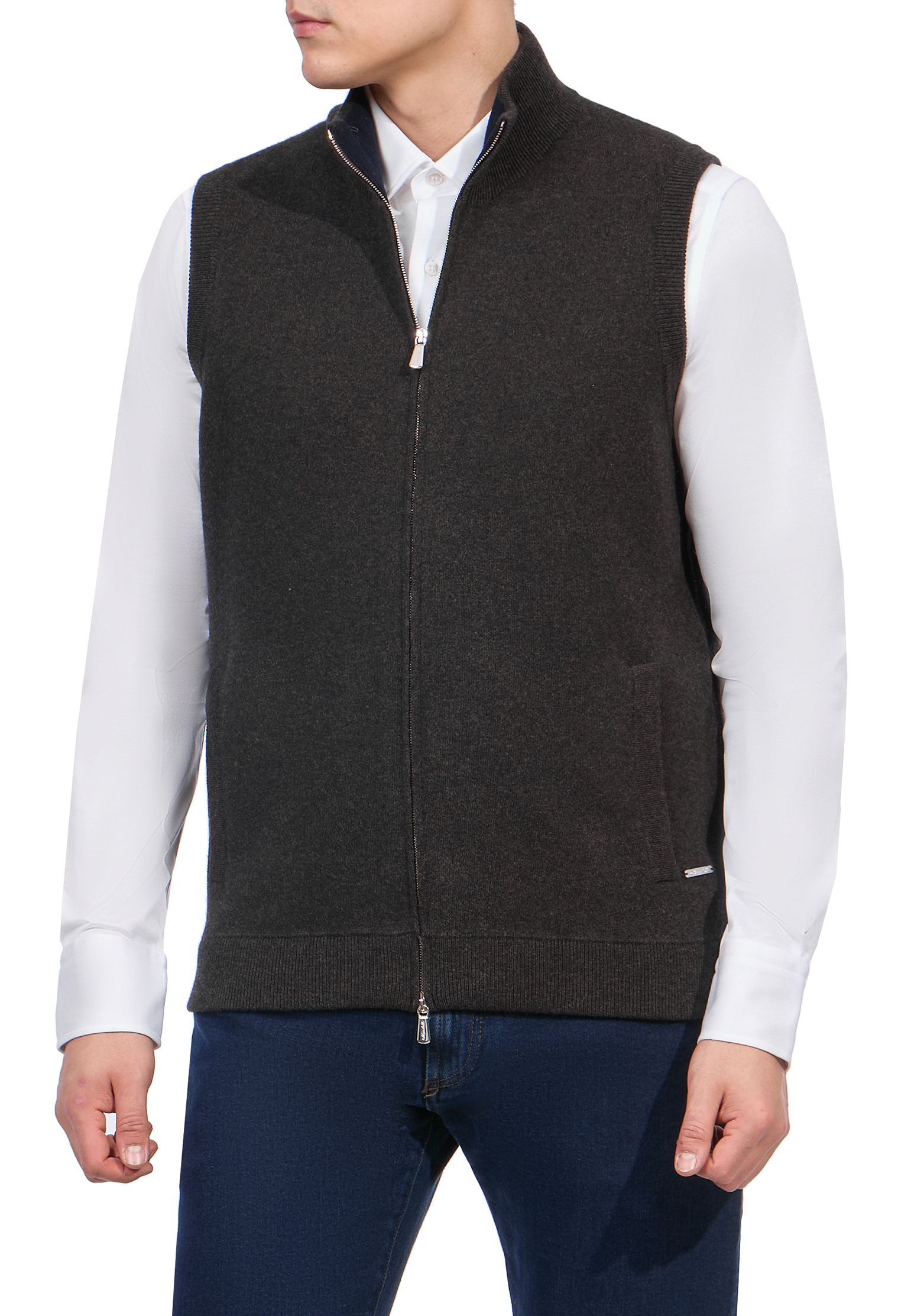 

Жилет MANDELLI, Коричневый, Коричневый