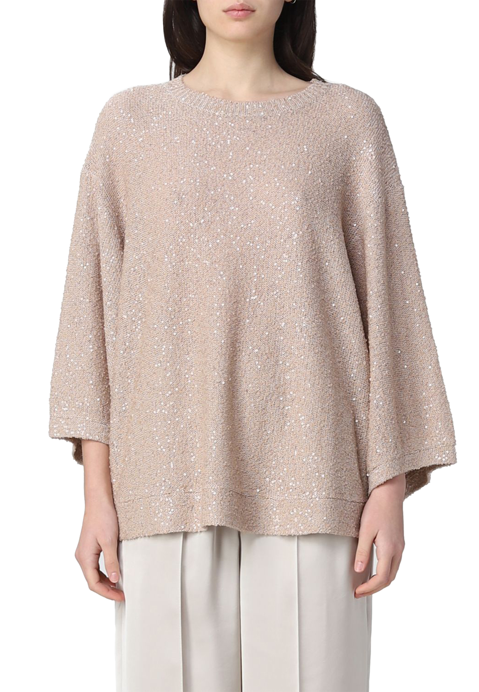 

Джемпер BRUNELLO CUCINELLI, Бежевый, Бежевый