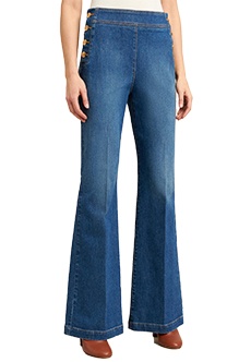 Синие джинсы LUISA SPAGNOLI