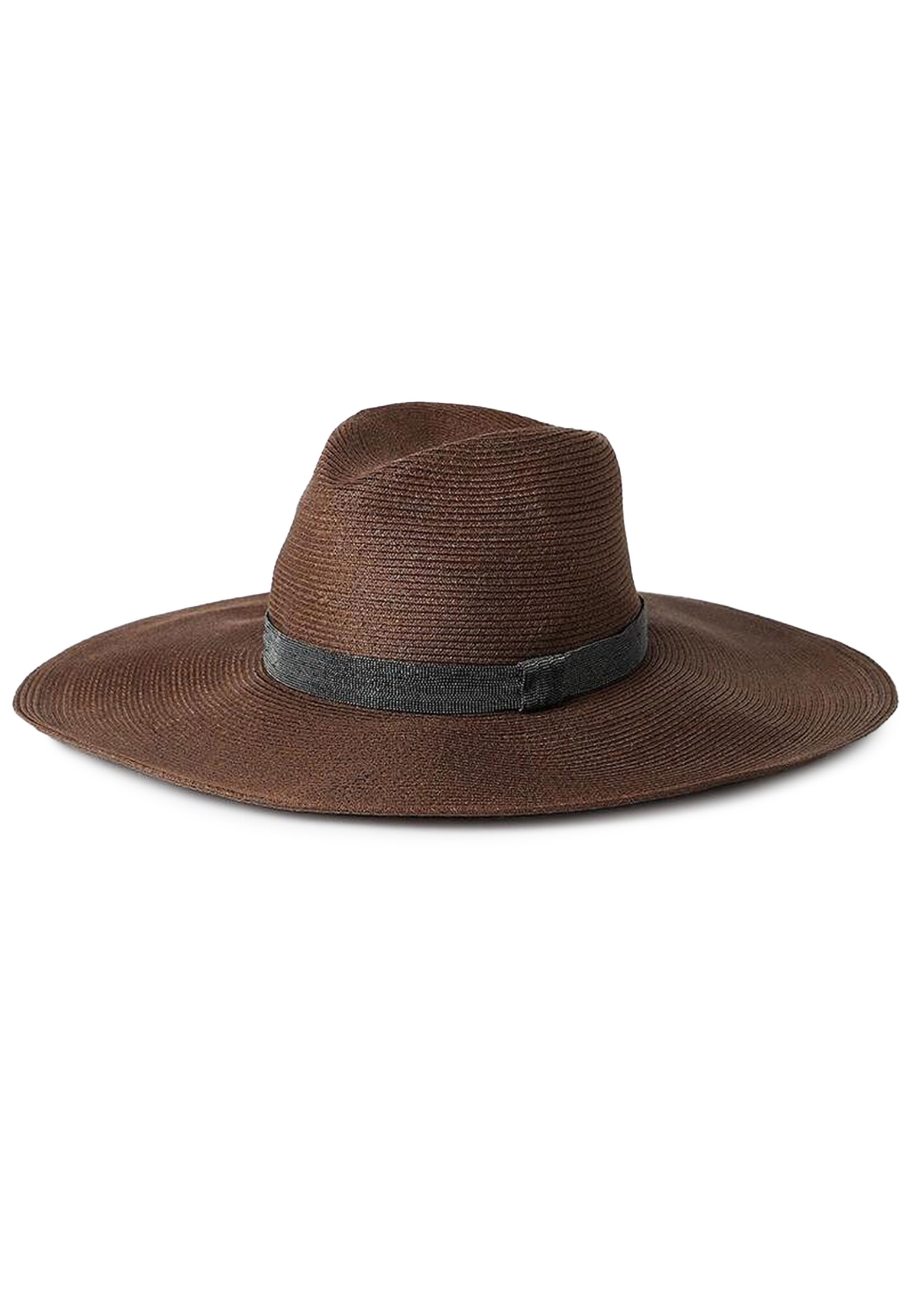 Шляпа BRUNELLO CUCINELLI Коричневый, размер M