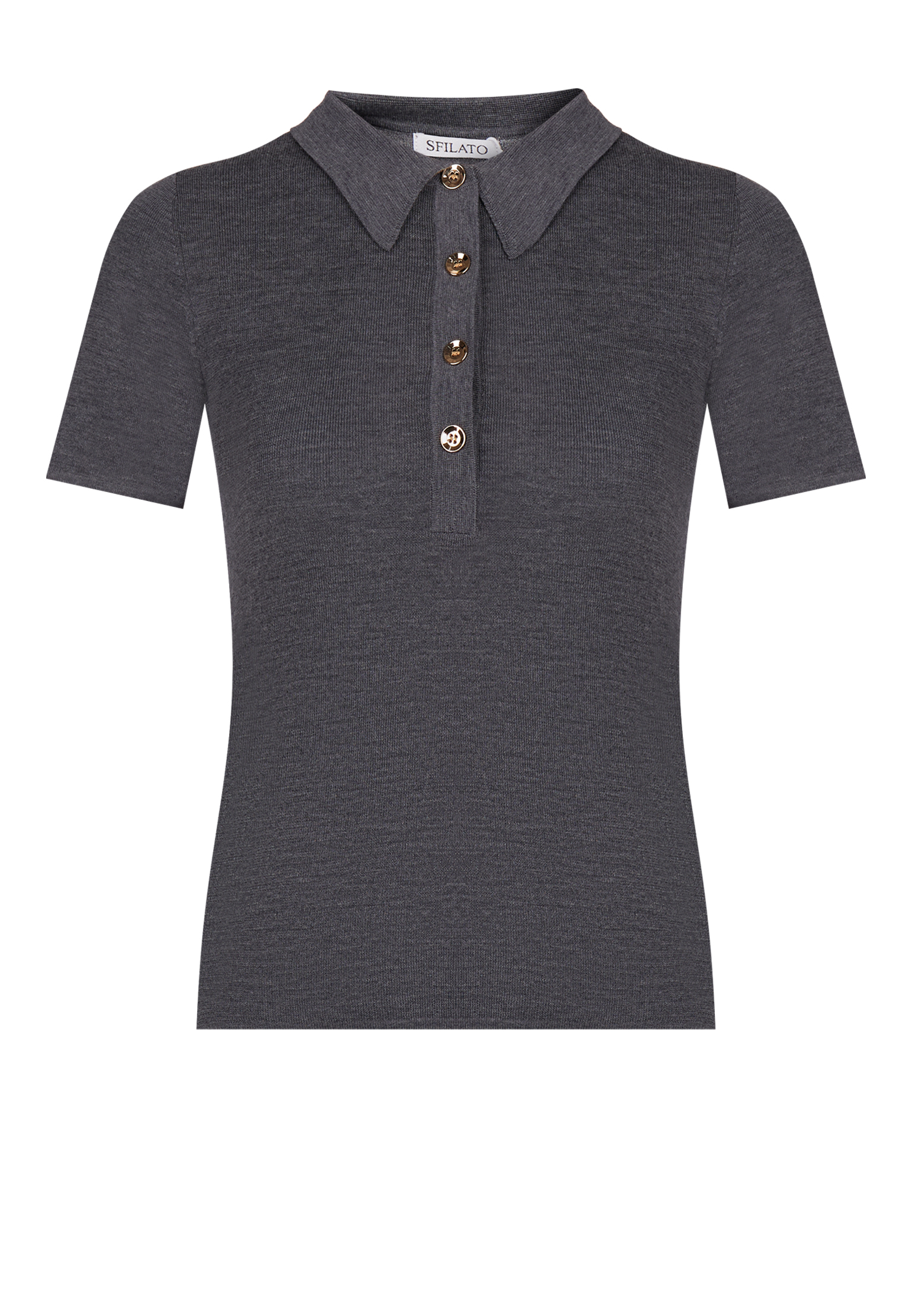 

Поло SFILATO, Серый, Серый