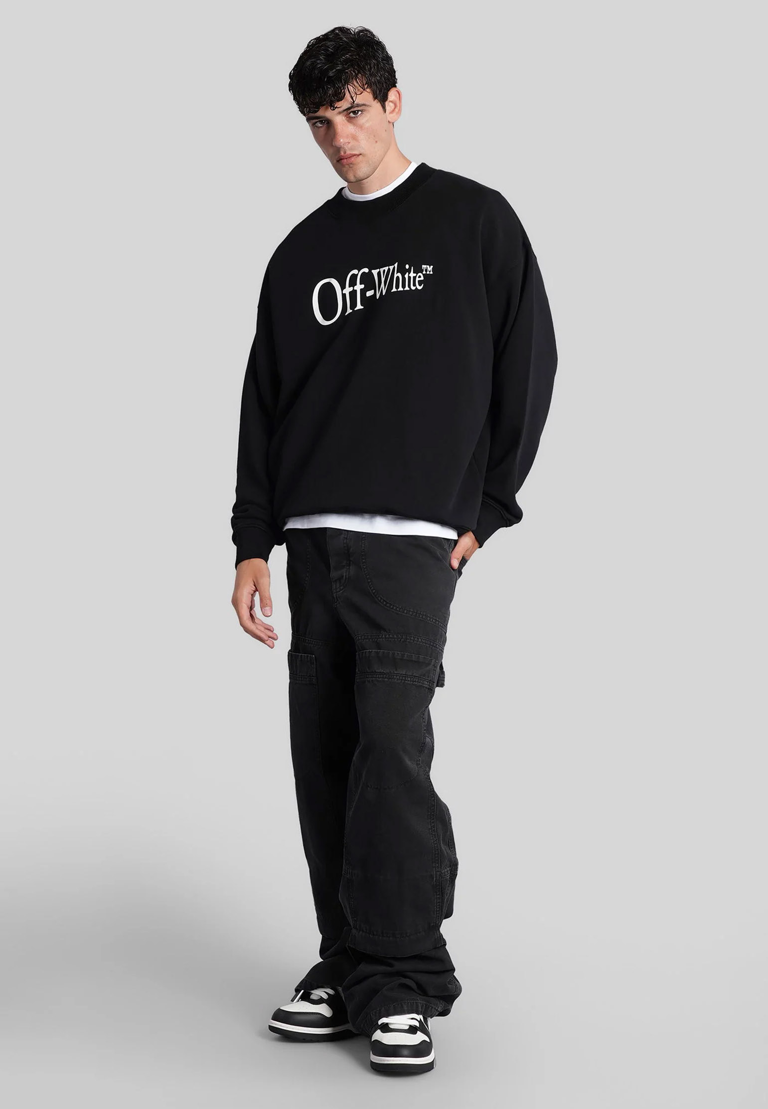 

Свитшот OFF-WHITE, Черный, Черный