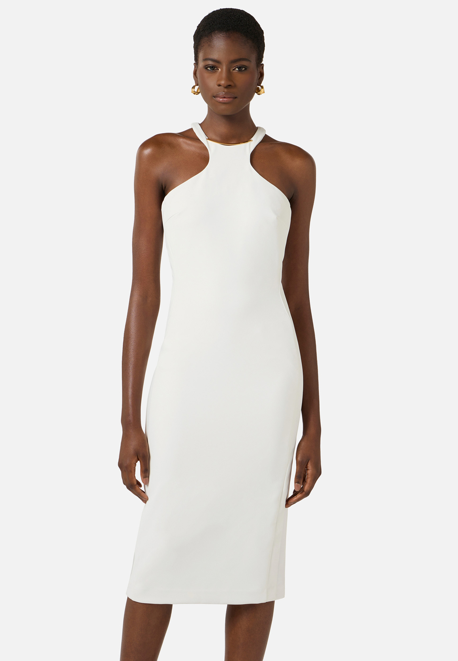 

Платье ELISABETTA FRANCHI, Белый, Белый