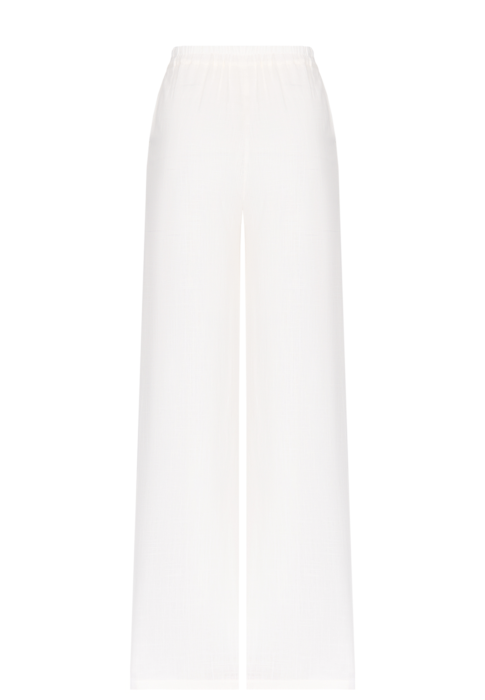 

Льняные широкие брюки "Caitline" AZUR, Белый, Белый