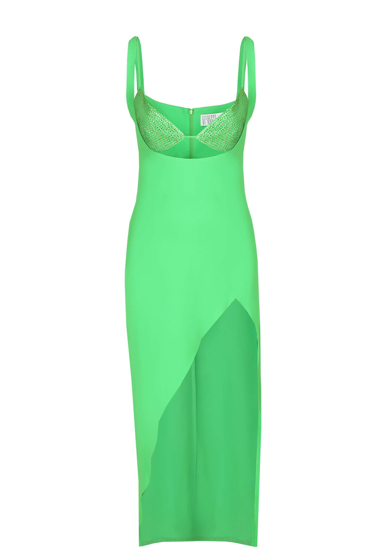 Платье GIUSEPPE DI MORABITO Зеленый, размер 42 158659 - фото 1