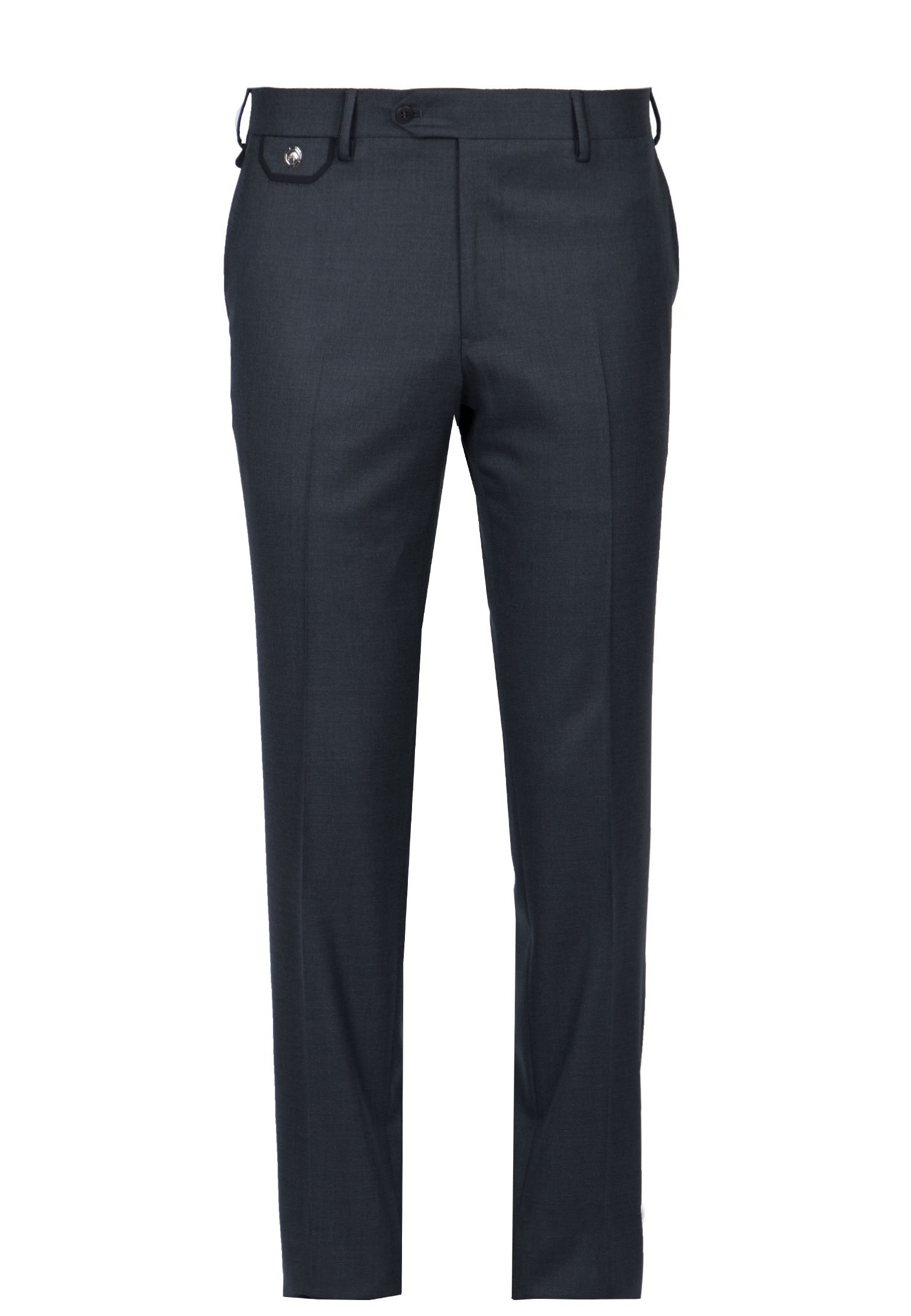 Шерстяные брюки STEFANO RICCI Серый, размер 46 100845 - фото 1