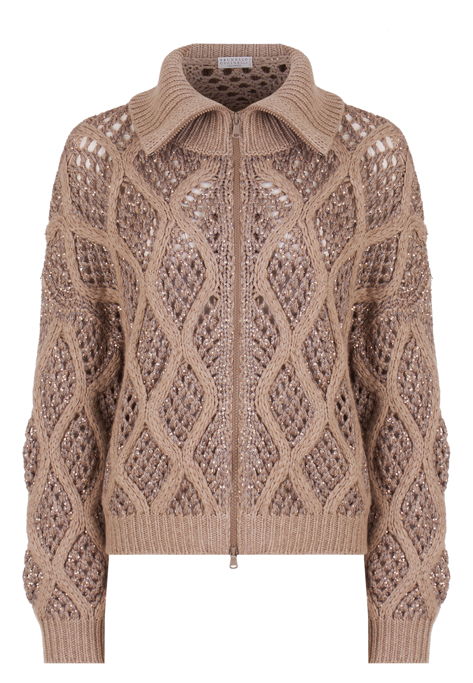 

Кардиган BRUNELLO CUCINELLI, Коричневый, Коричневый