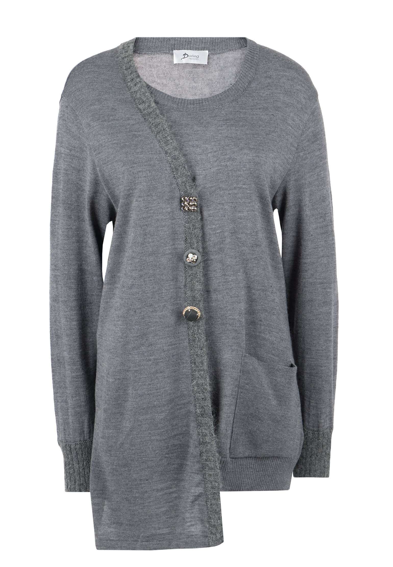 Пуловер MARIA GRAZIA SEVERI Серый, размер L 115812 - фото 1
