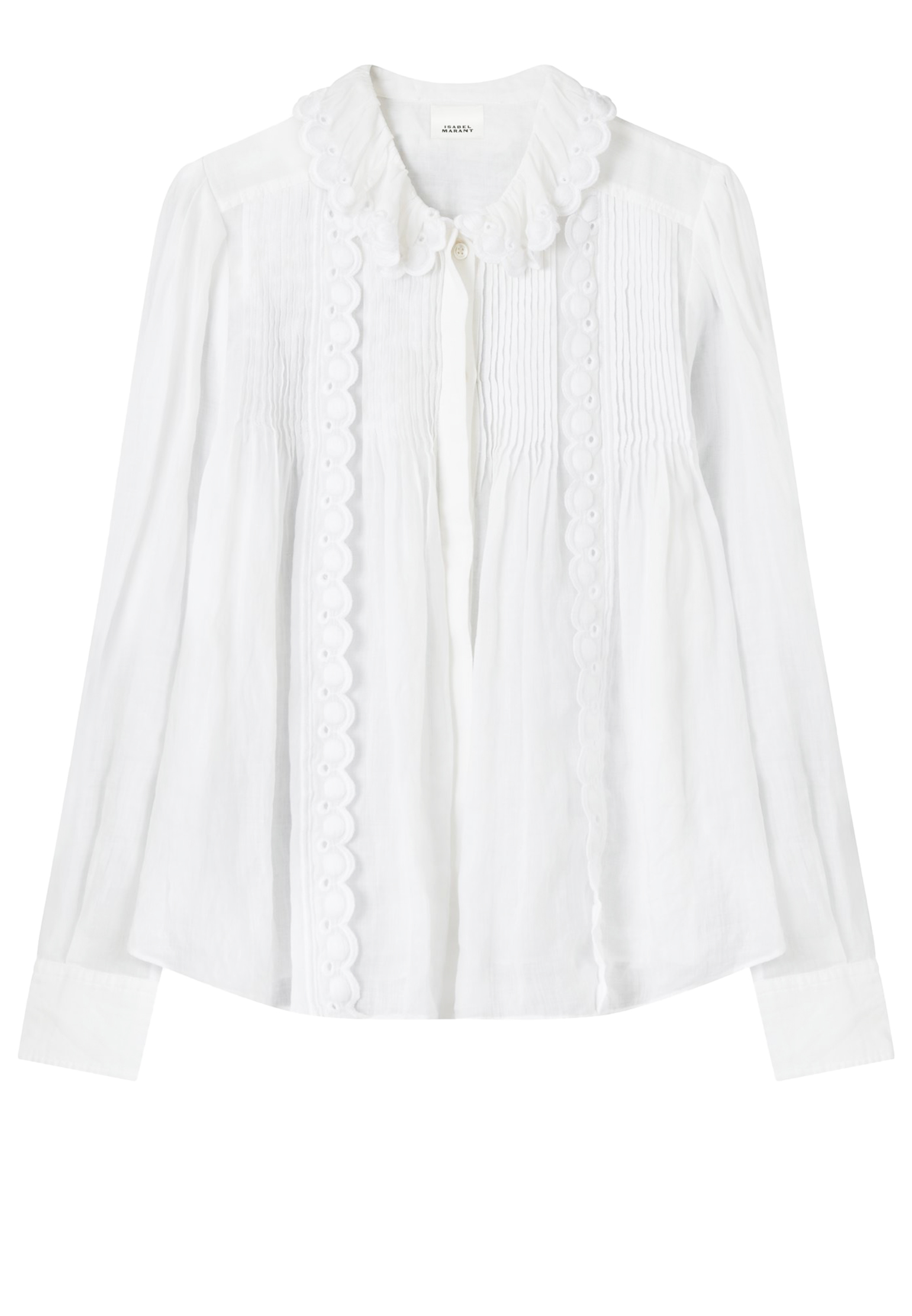 Блуза ISABEL MARANT Белый, размер 36