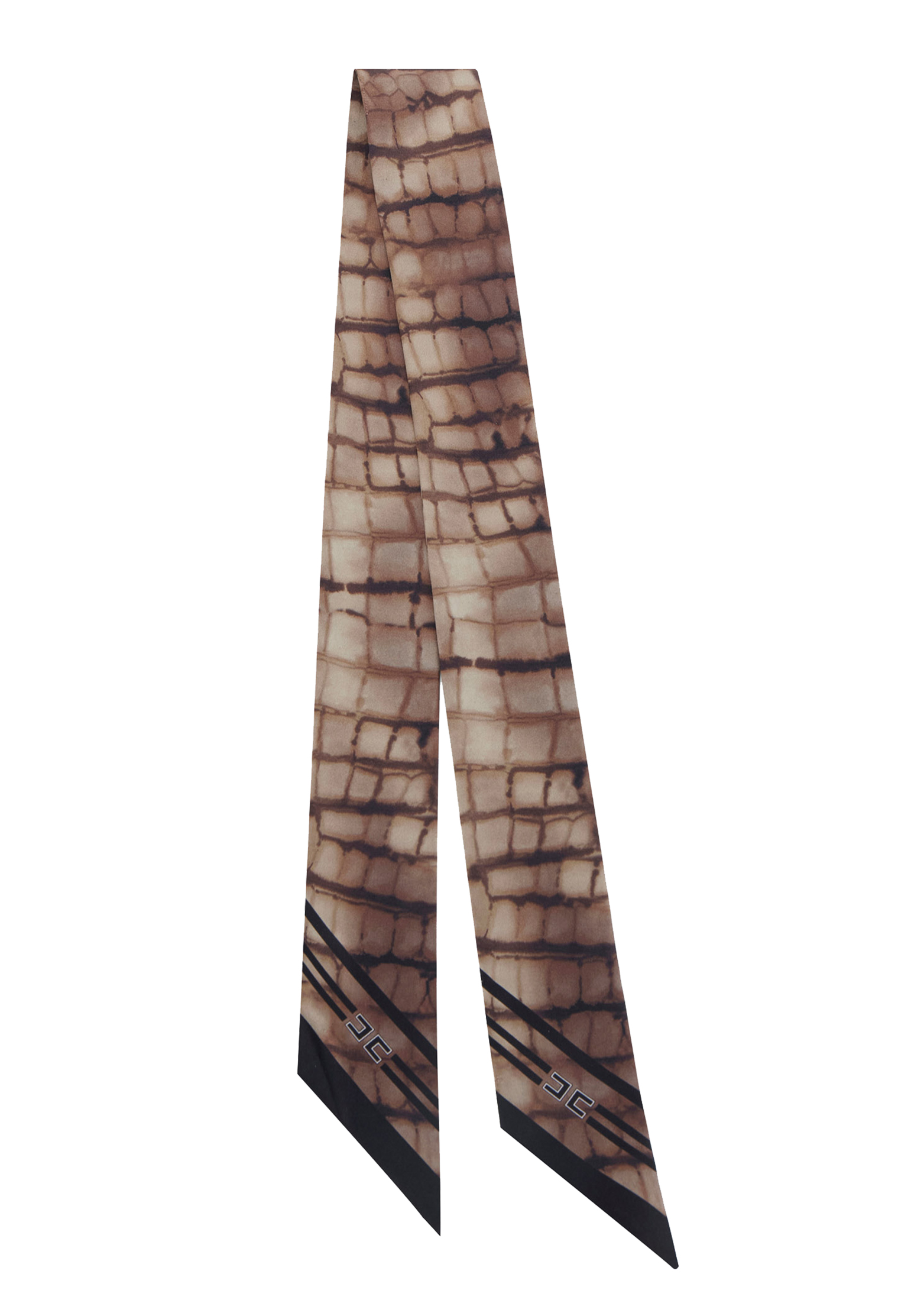 

Платок ELISABETTA FRANCHI, Коричневый, Коричневый