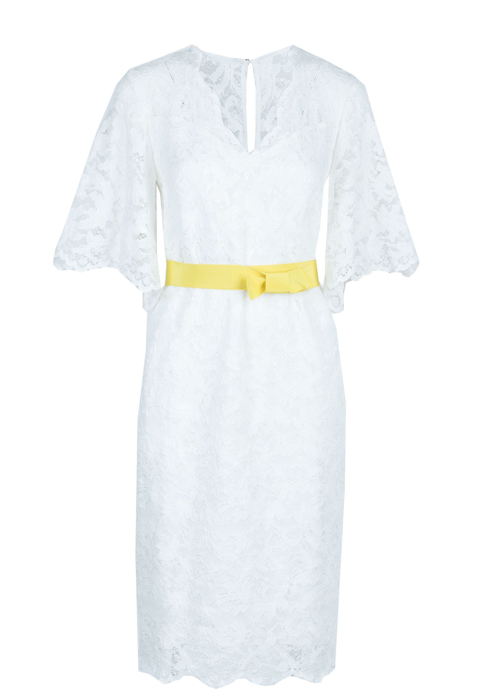 Платье VUALL Белый, размер 46 100471 - фото 1