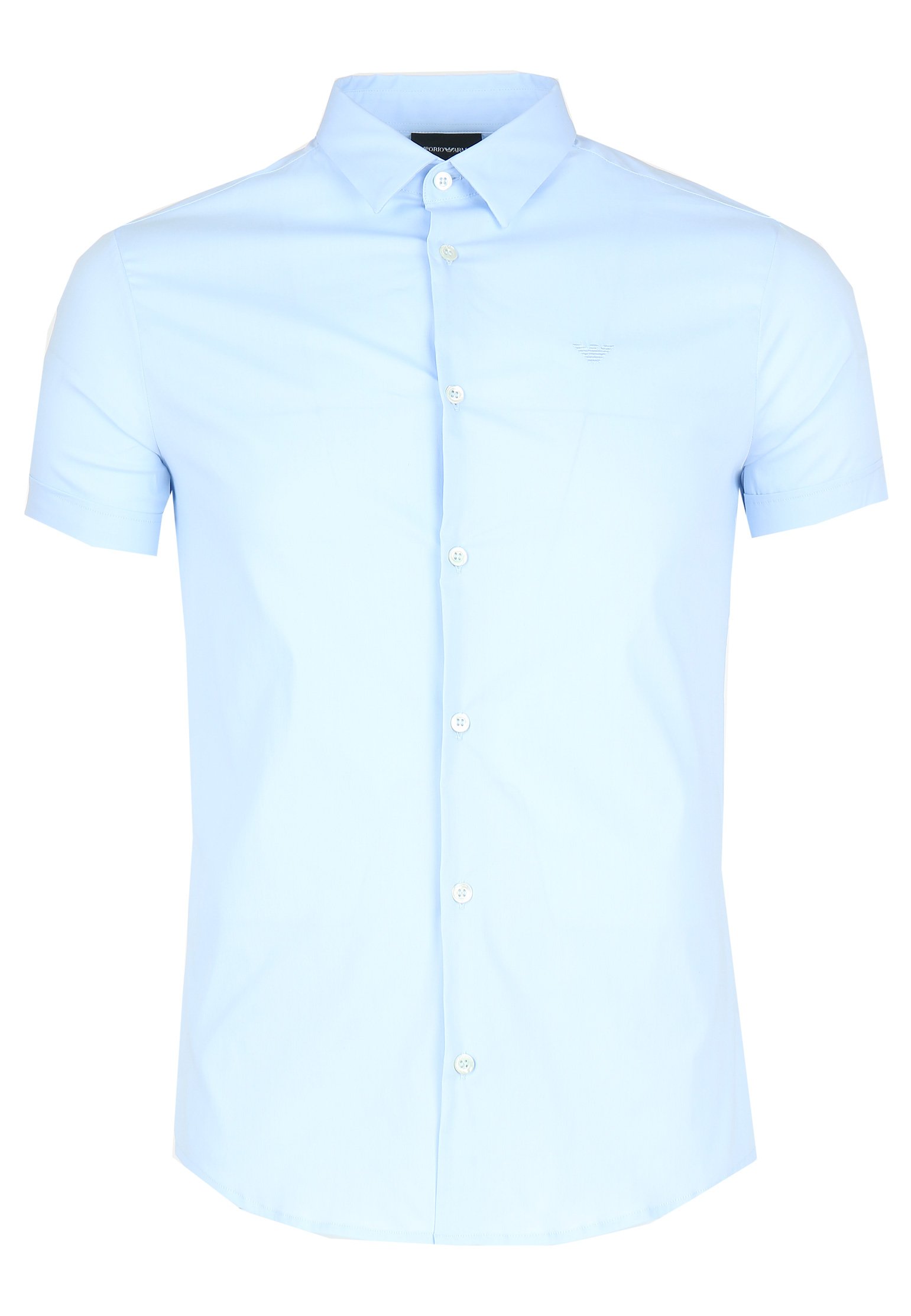 Рубашка EMPORIO ARMANI Голубой, размер M 116835 - фото 1