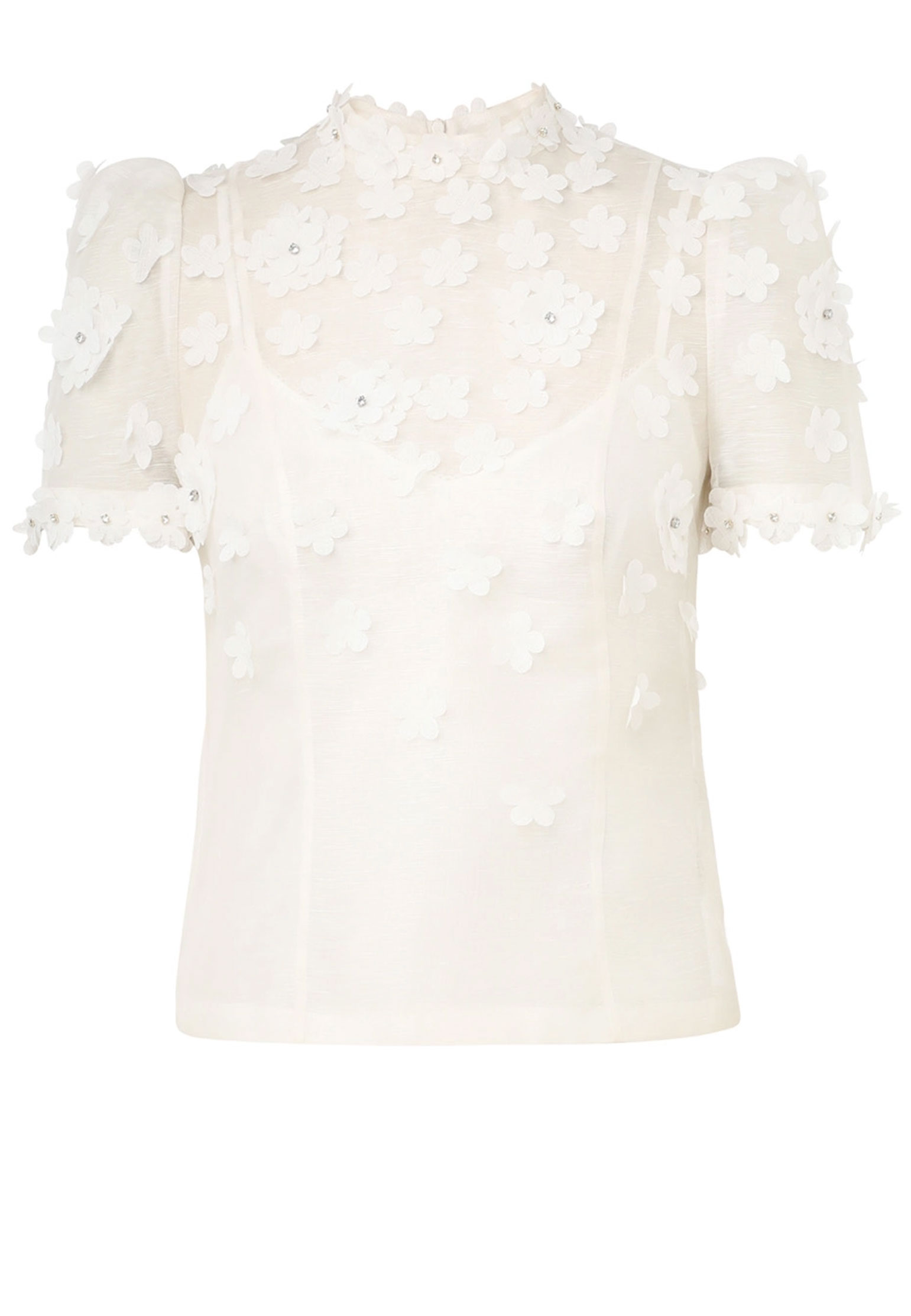 Блуза ZIMMERMANN Белый, размер 3 176337 - фото 1