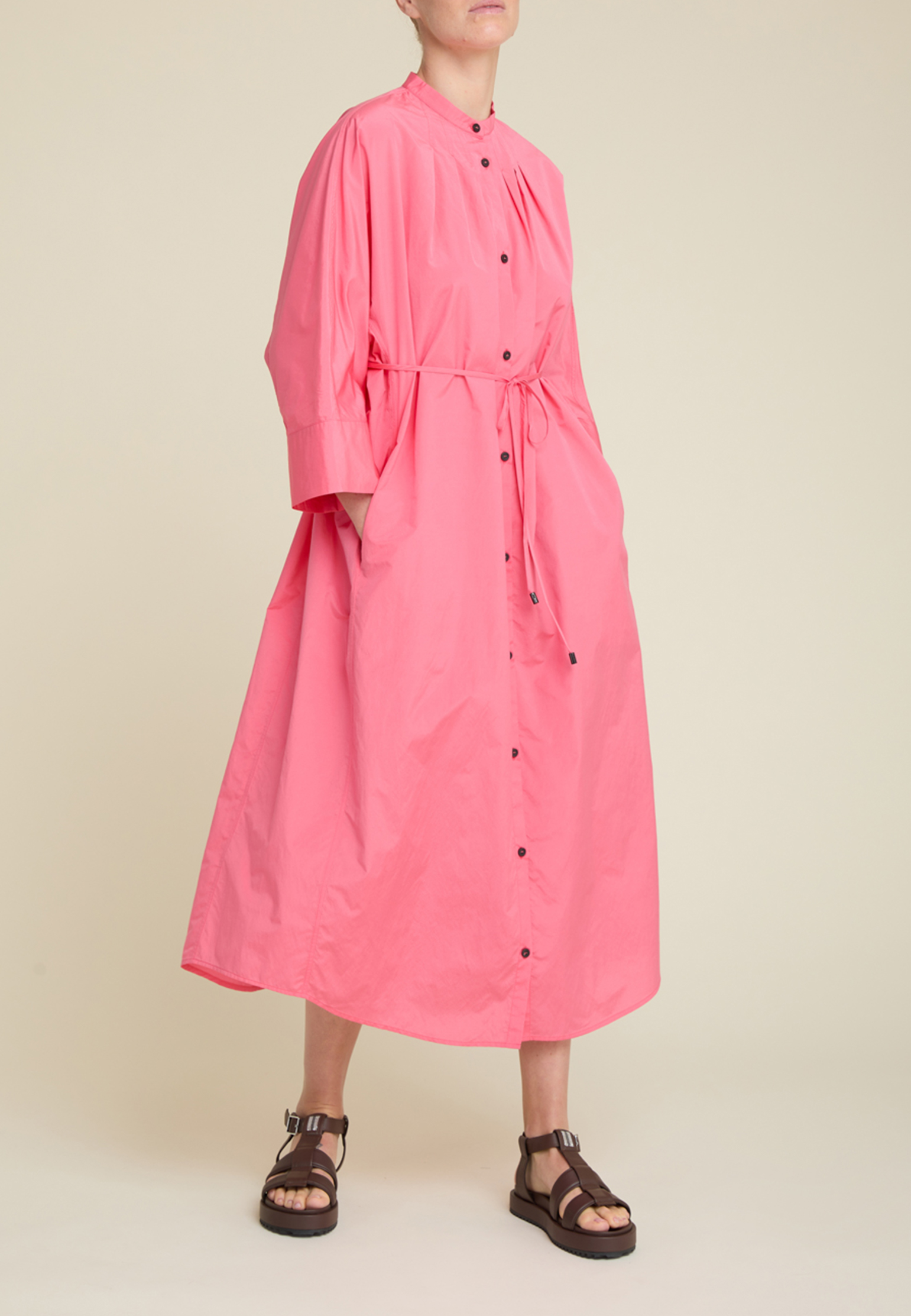 Платье PESERICO Розовый, размер 42 154594 - фото 1