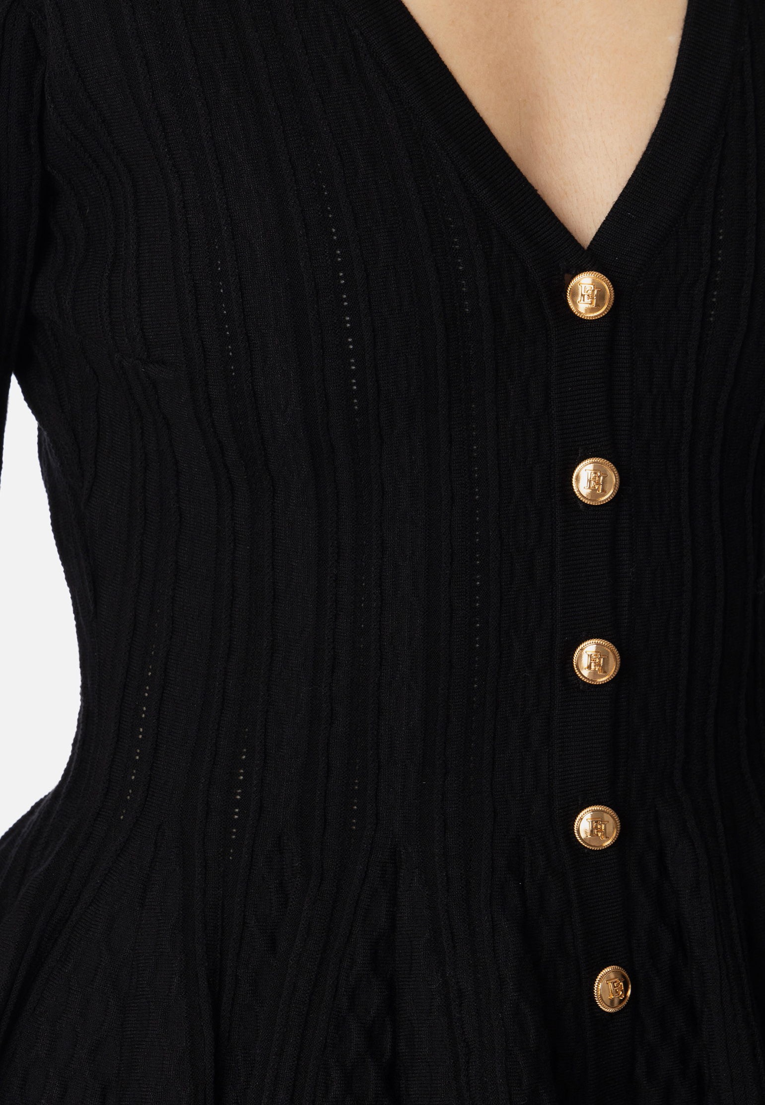 

Кардиган ELISABETTA FRANCHI, Черный, Черный