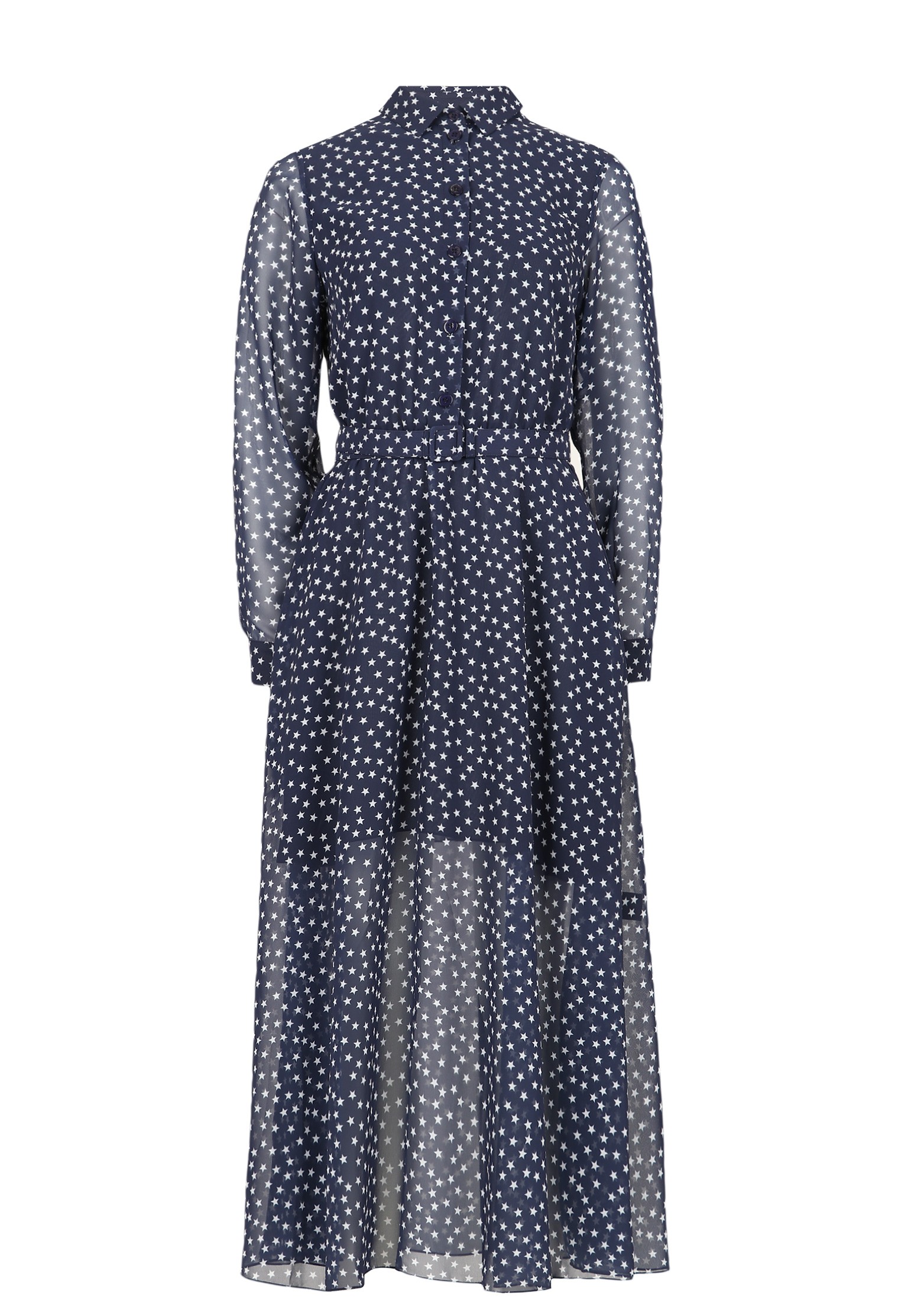 Платье POUSTOVIT Синий, размер 42 125142 - фото 1