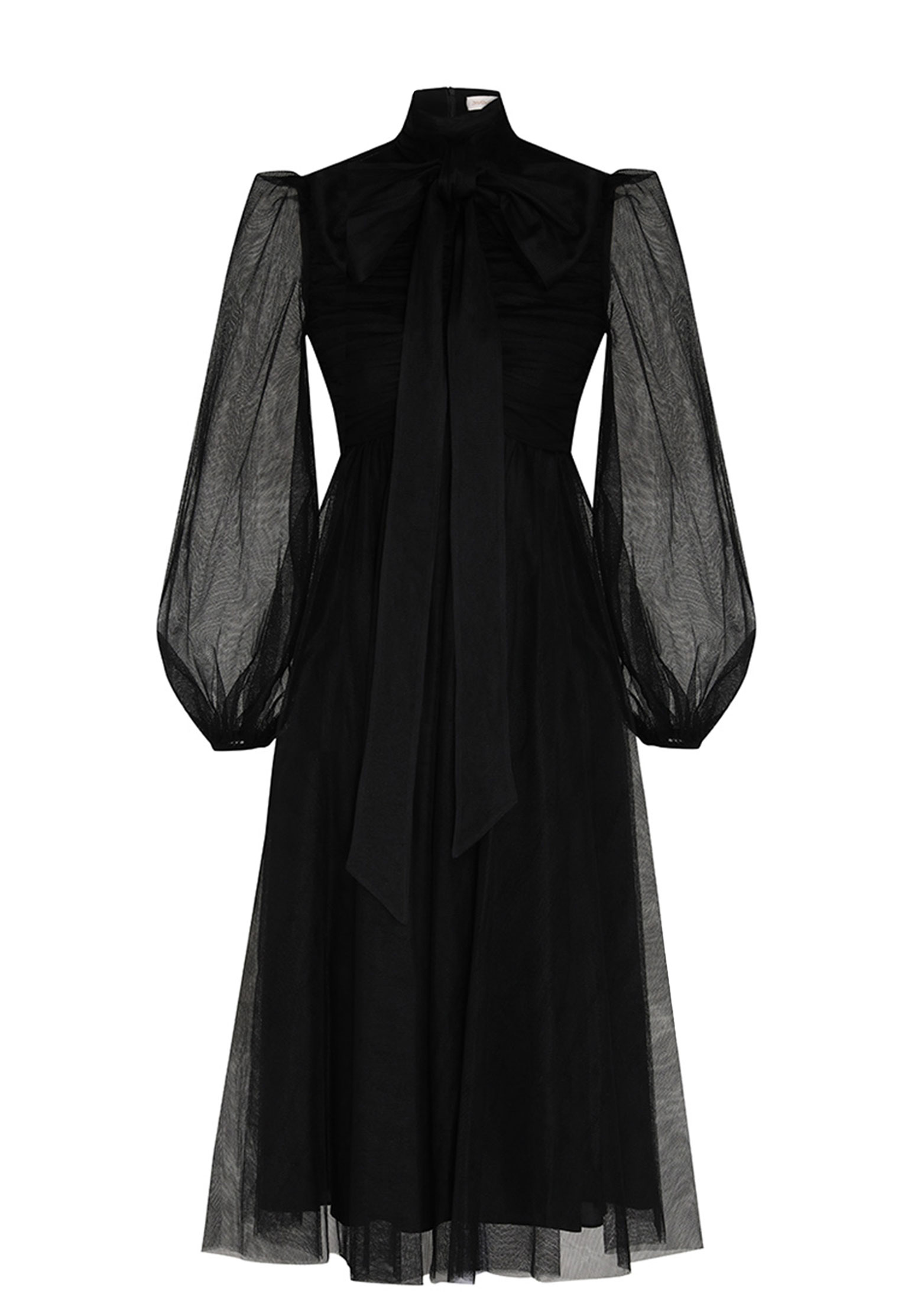 Платье ZIMMERMANN Черный, размер 2