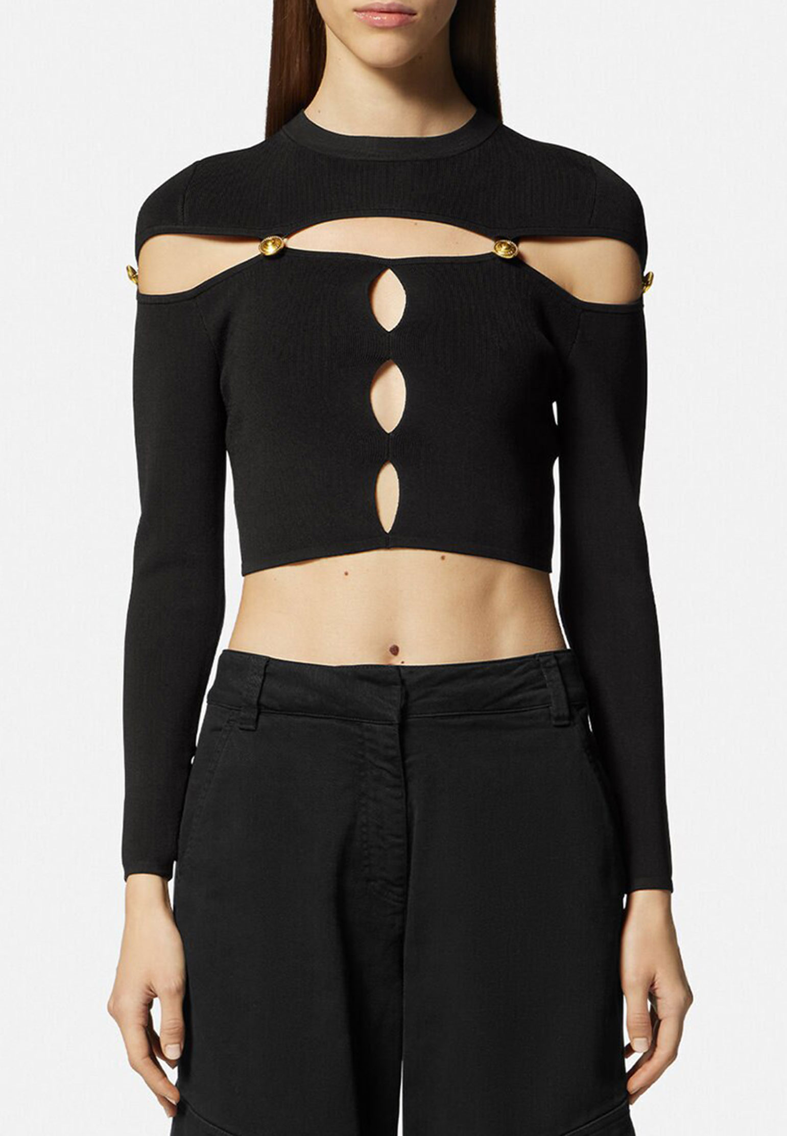 

Свитер VERSACE JEANS COUTURE, Черный, Черный