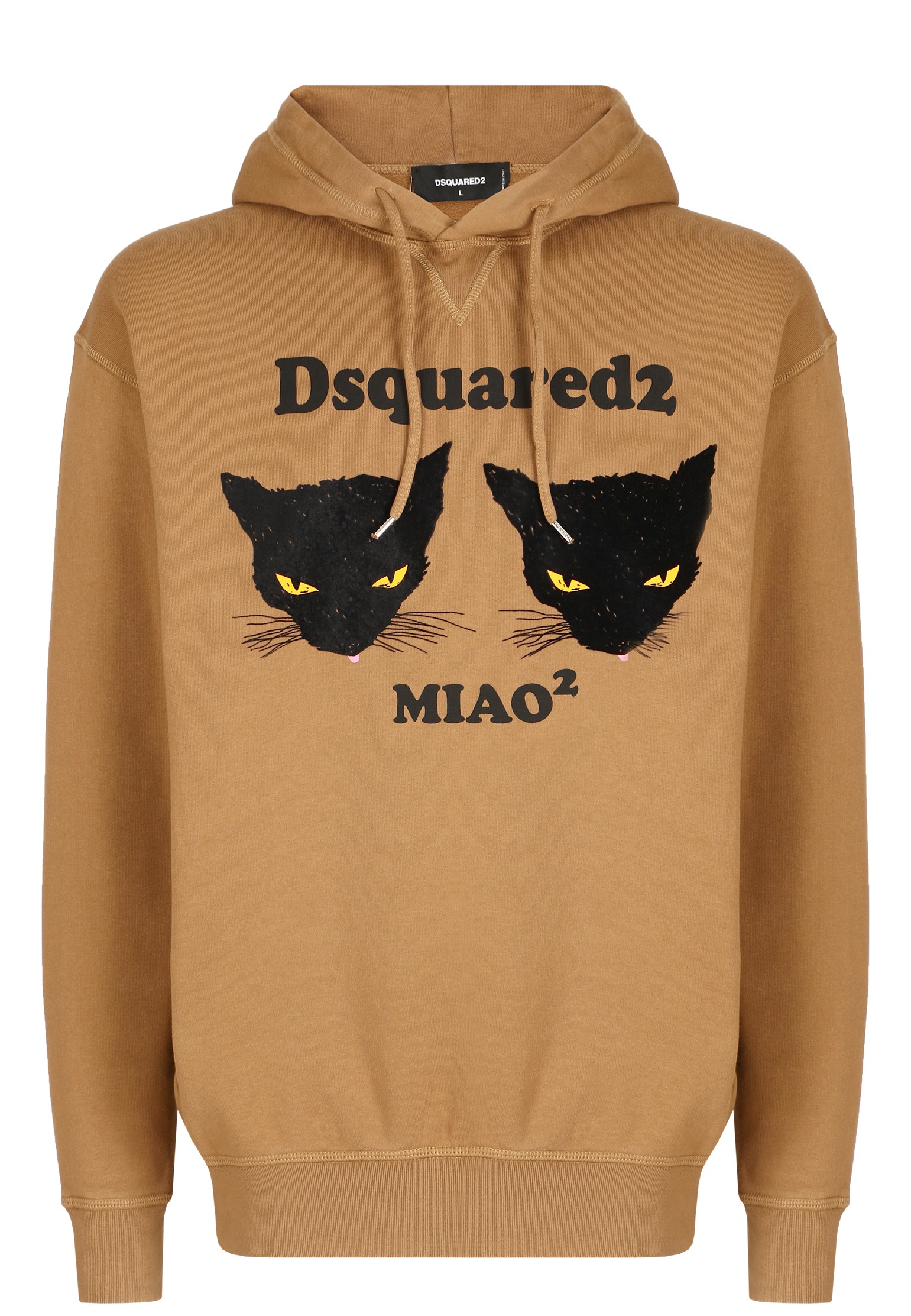 

Толстовка DSQUARED2, Коричневый, Коричневый