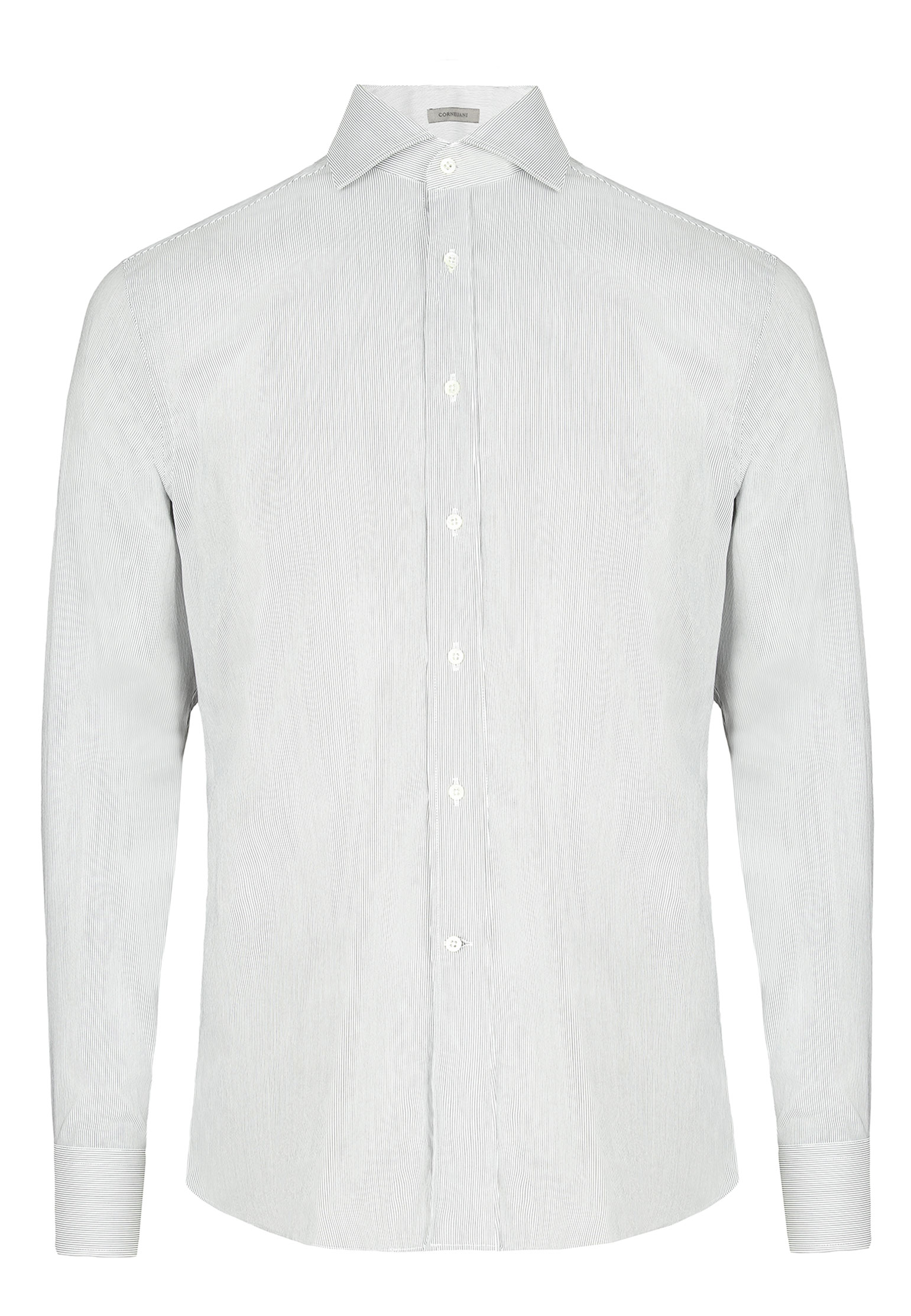 Рубашка CORNELIANI Серый, размер 43 162707 - фото 1