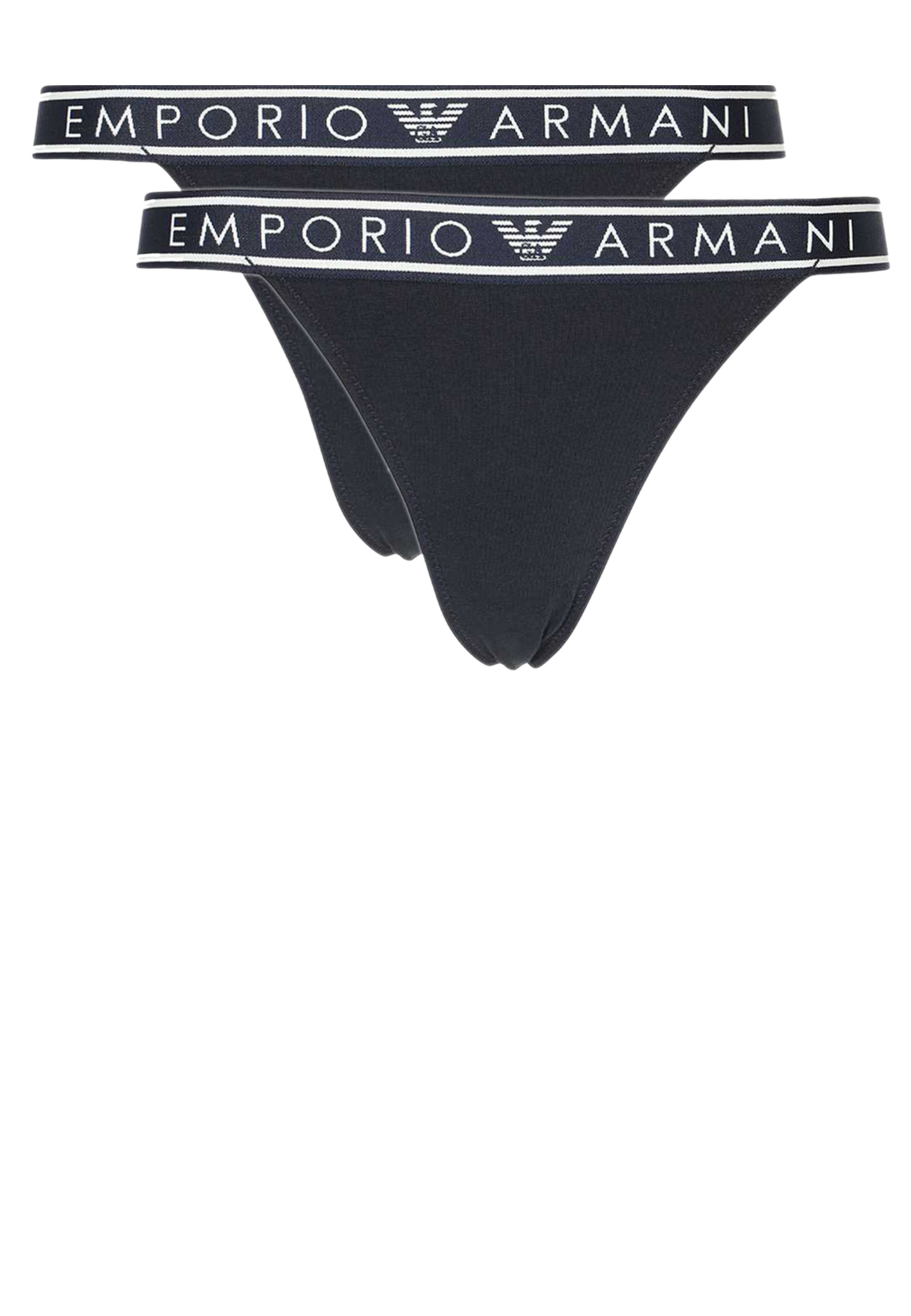 Трусы EMPORIO ARMANI Underwear Синий, размер XS 155428 - фото 1