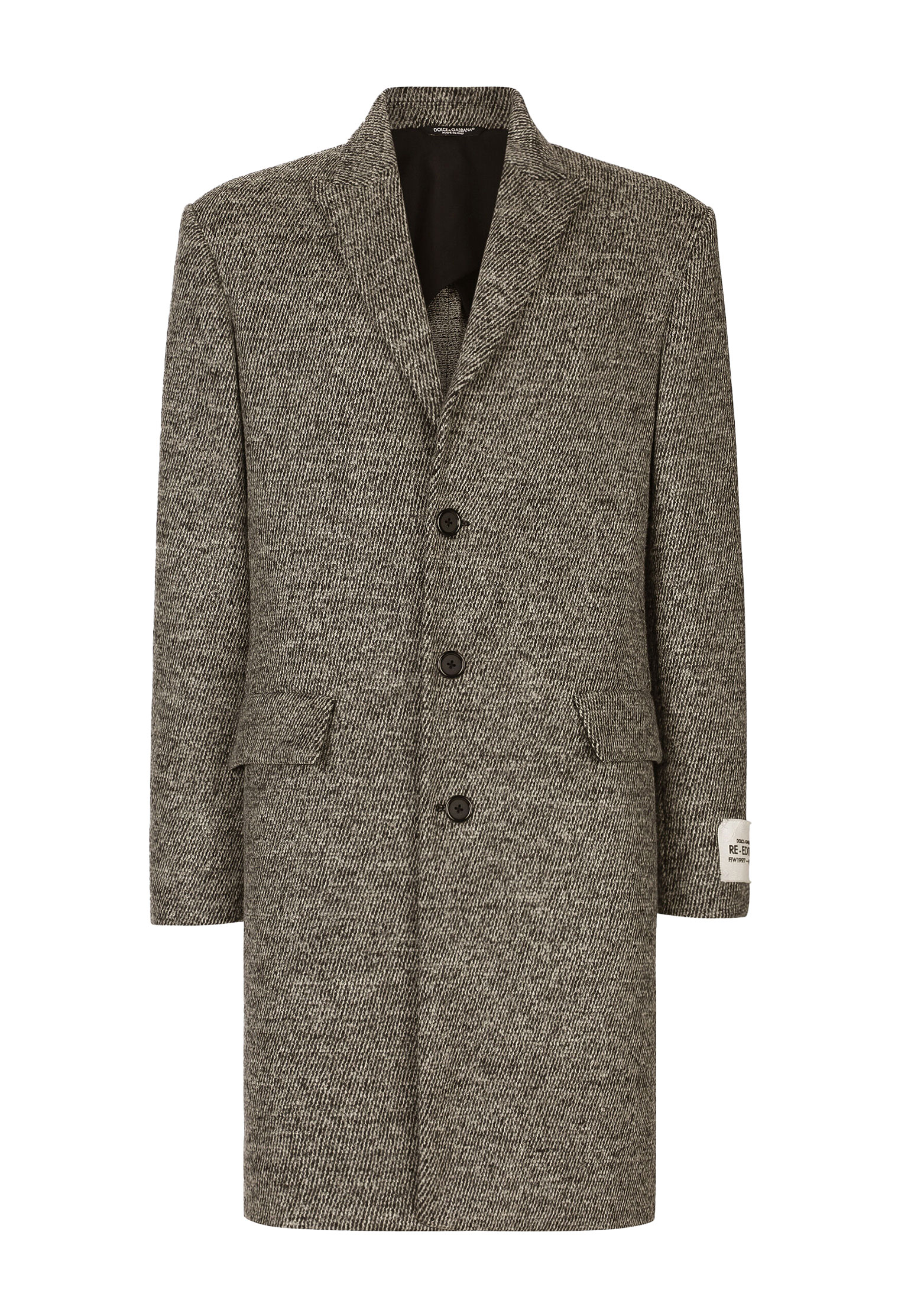 Пальто DOLCE&GABBANA Серый, размер 50 179126 - фото 1