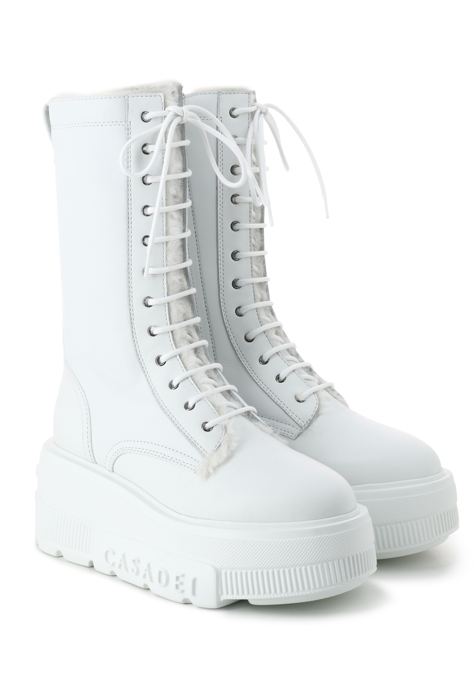 

Сапоги CASADEI, Белый, Белый