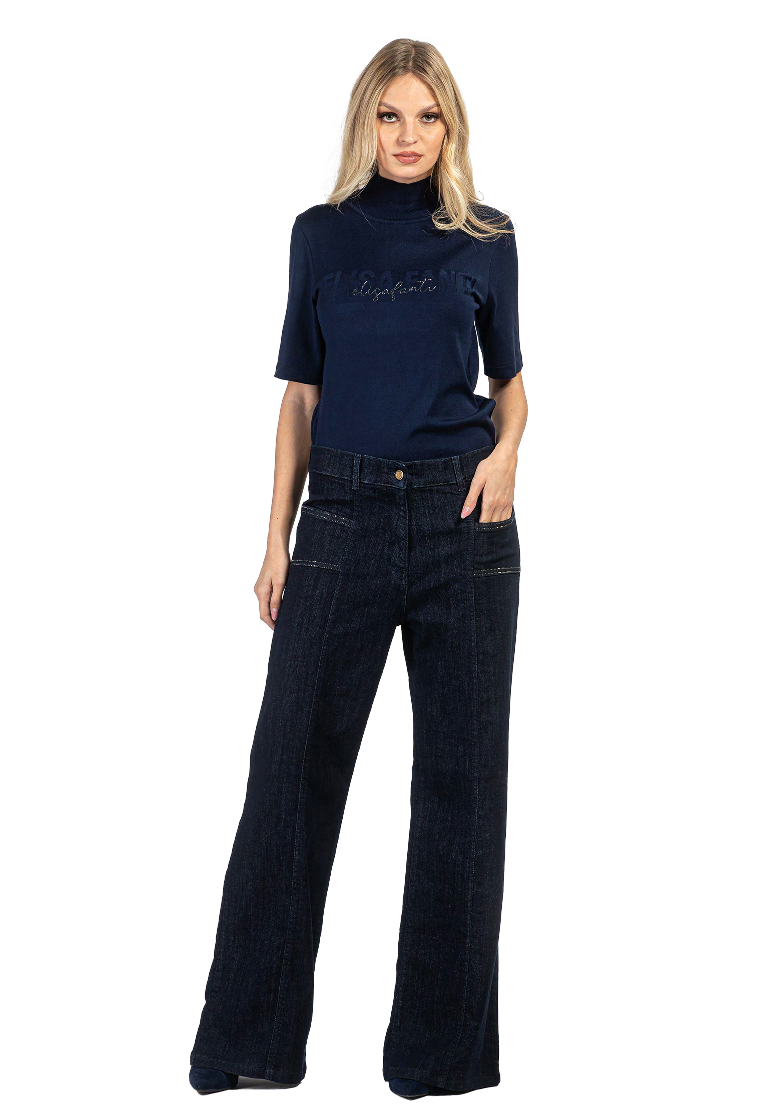 

Джинсы ELISA FANTI, Синий, Синий