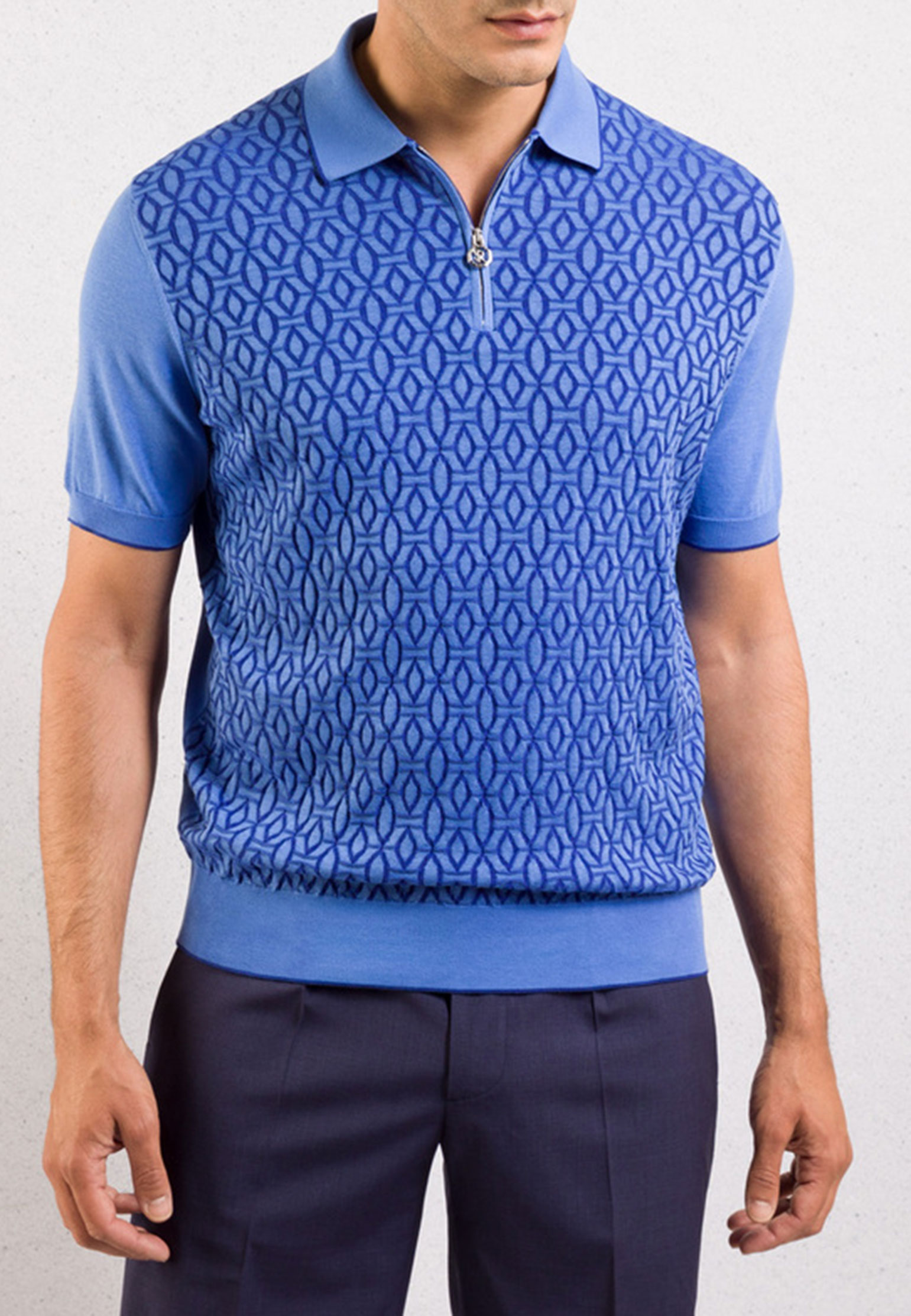 Пуловер STEFANO RICCI Синий, размер 62 158440 - фото 1