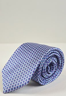 Фиолетовый галстук ZILLI