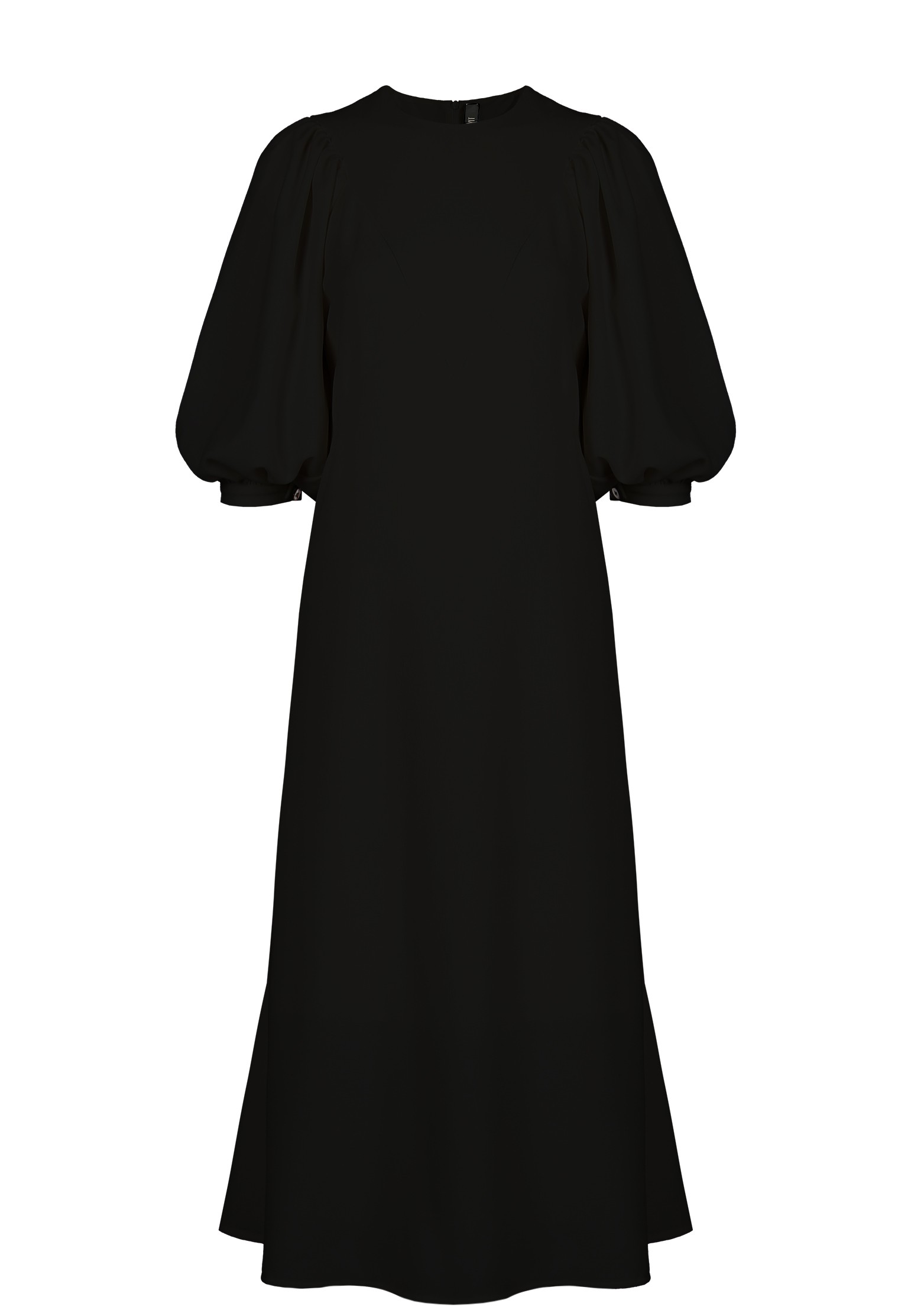 Платье POUSTOVIT Черный, размер 40