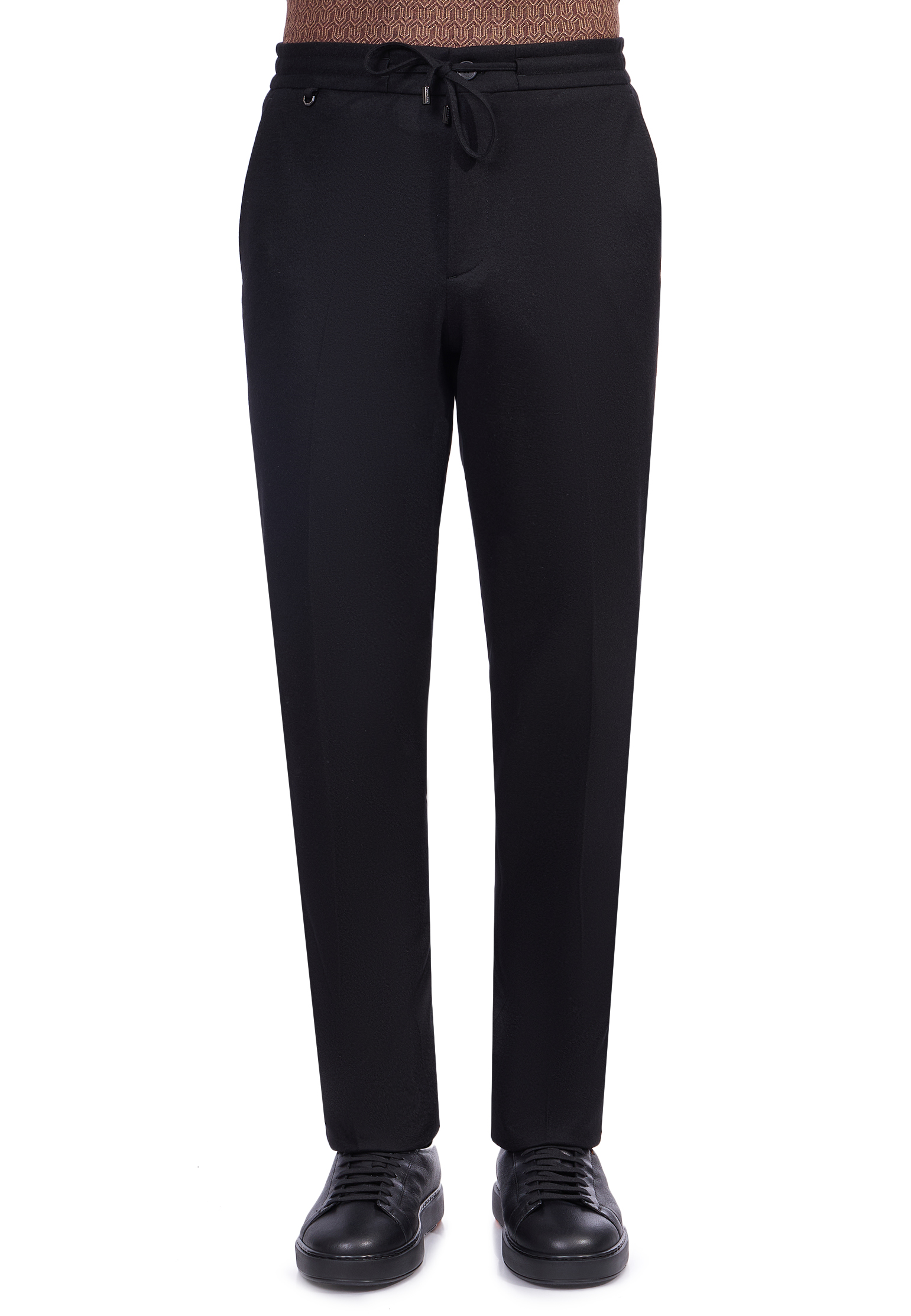 

Брюки кашемир на кулисе STEFANO RICCI, Черный, Черный